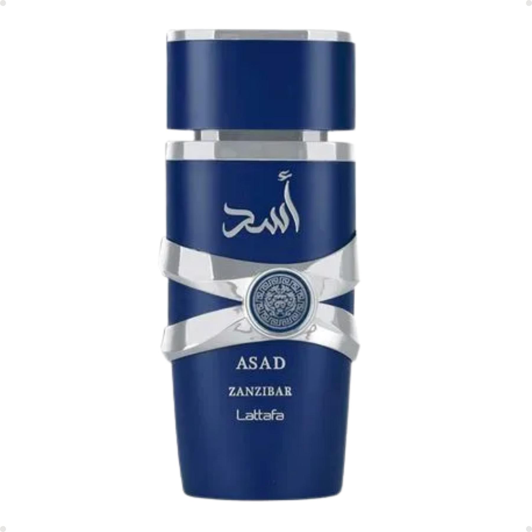 Perfume Arabe Lattafa Asad Zanzibar EDP 100ml Masculino - Brand