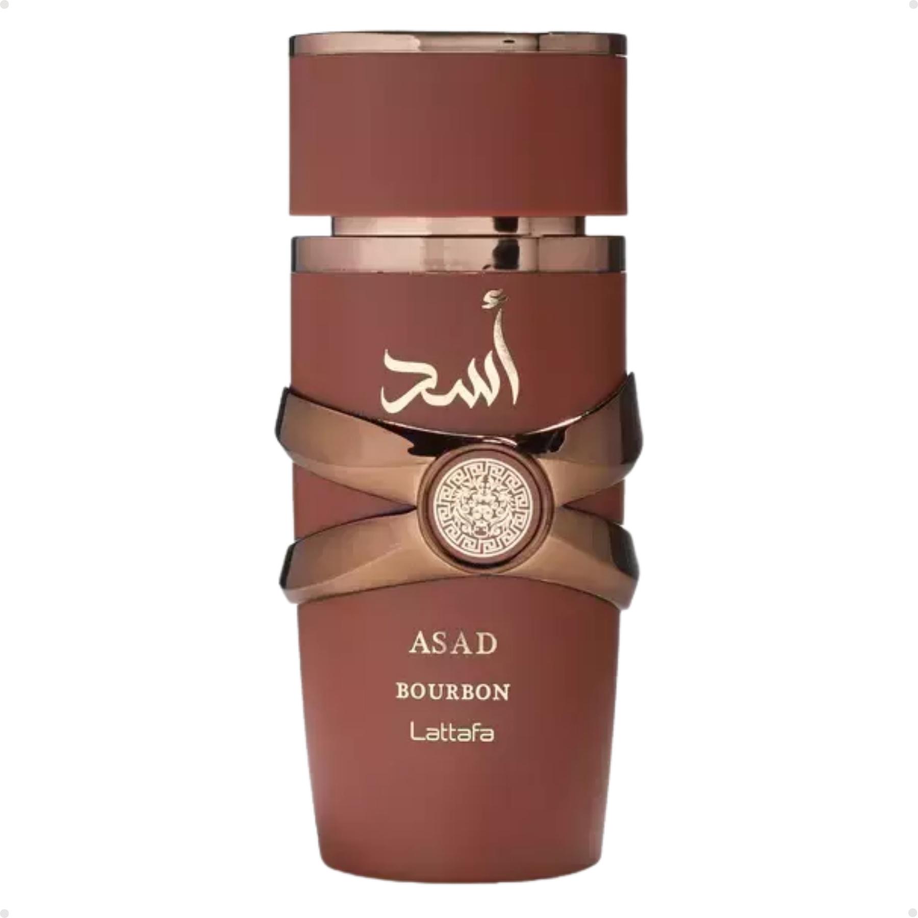 香水(男性用) lattafa asad bourbon perfume 100ml edp Perfume Arabe Masculino Lattafa Asad Bourbon EDP 100ml - Brand