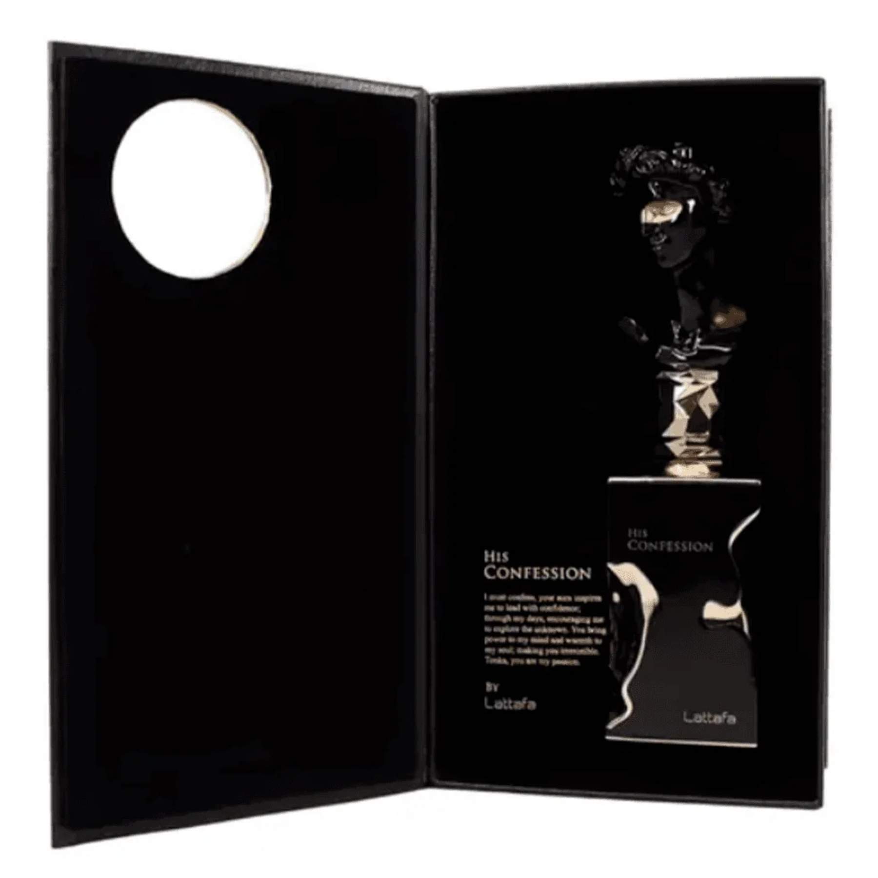 Perfume Arabe Lattafa His Confession EDP 100ml Masculino - Brand