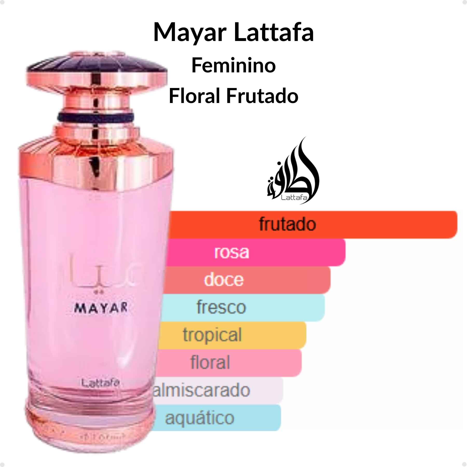 Perfume Arabe Lattafa Mayar EDP 100ml Feminino - Brand Collection