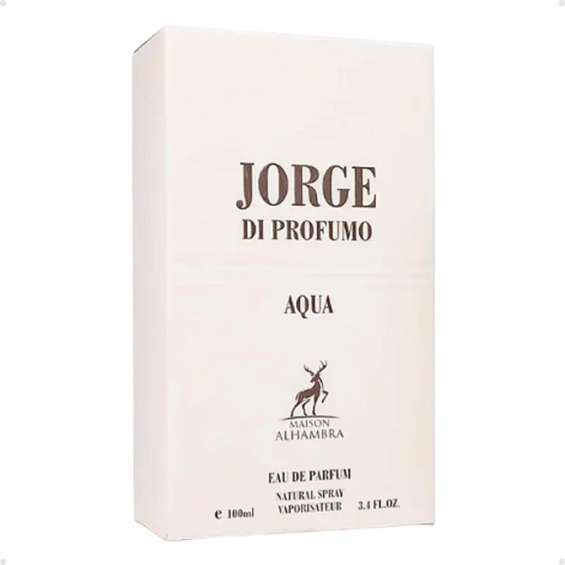 Perfume Arabe Maison Alhambra Jorge di Profumo Aqua EDP 100ml