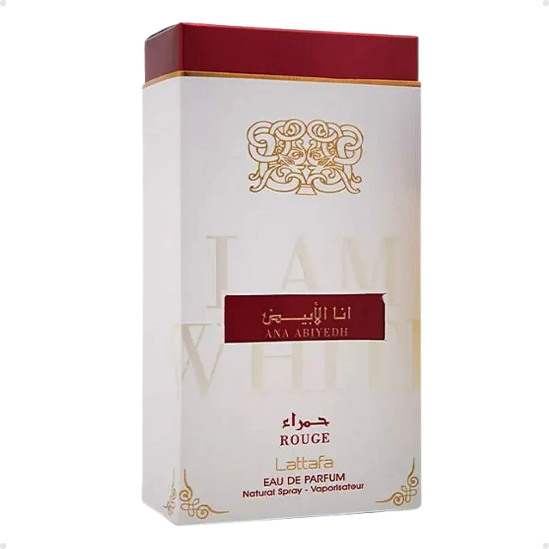 Perfume Arabe Ana Abiyedh Rouge Lattafa Unissex EDP 60ml - Brand