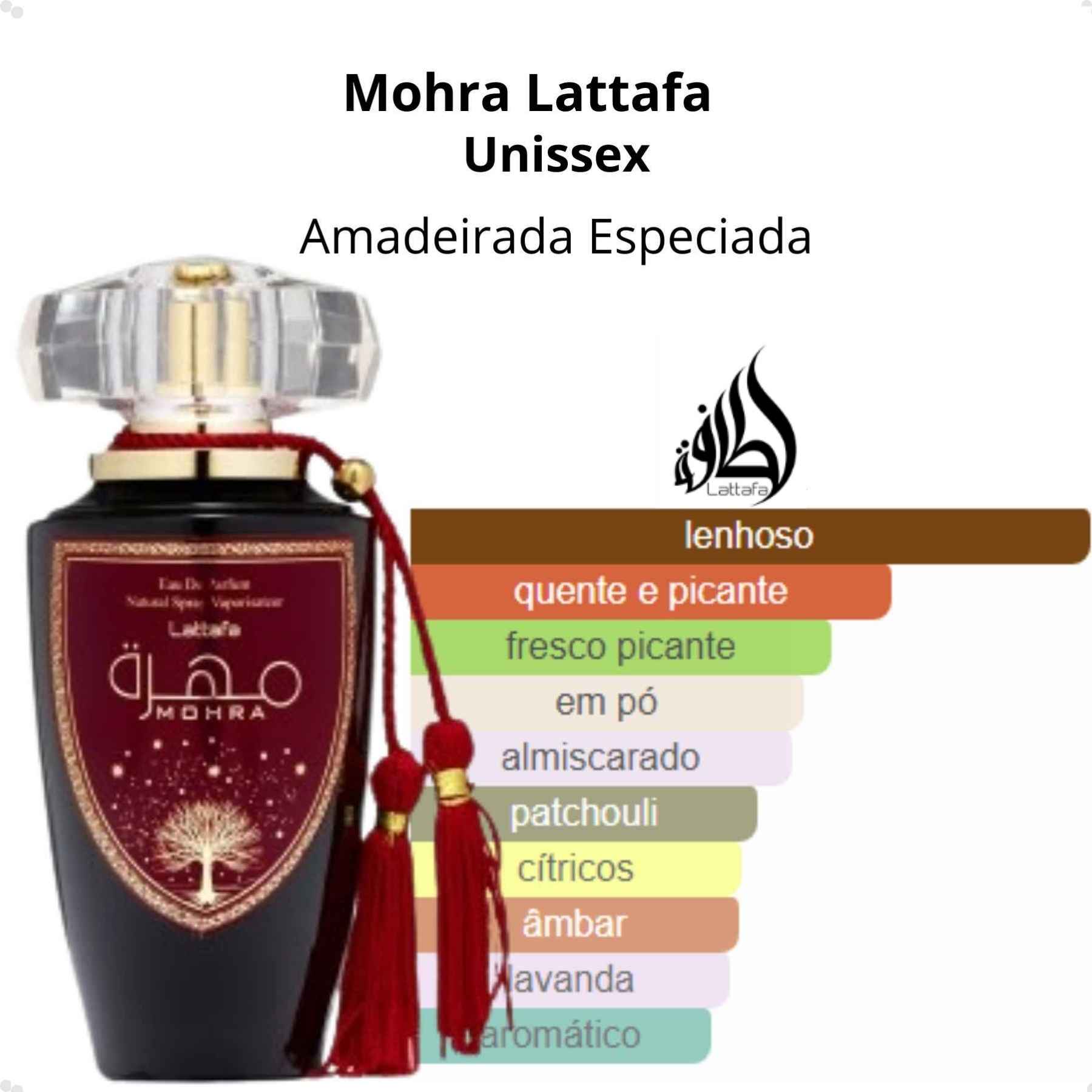 Perfume Arabe Lattafa Mohra Unissex EDP 100ml - Brand Collection