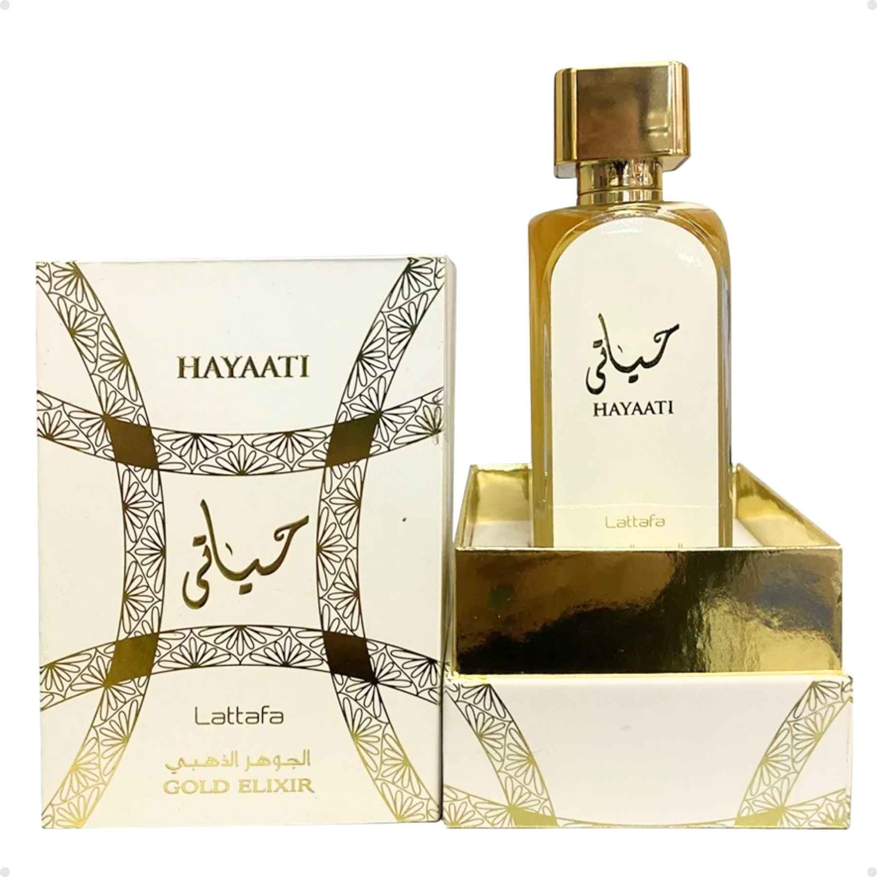 LATTAFA ラッタファ　HAYAATI GOLDEN ELIXIR Perfume Arabe Hayaati Gold Elixir Lattafa Unissex EDP 100ml