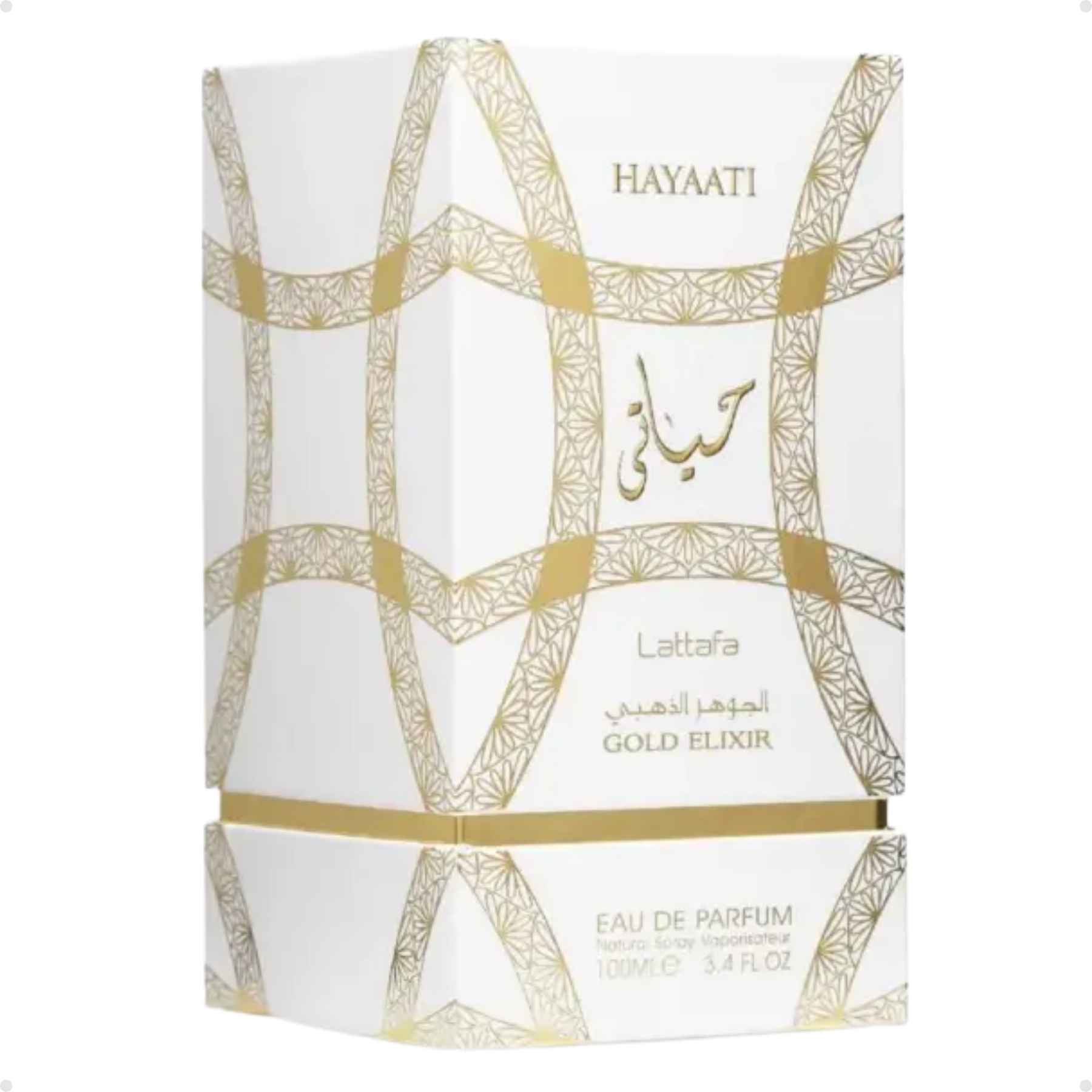 Perfume Arabe Hayaati Gold Elixir Lattafa Unissex EDP 100ml