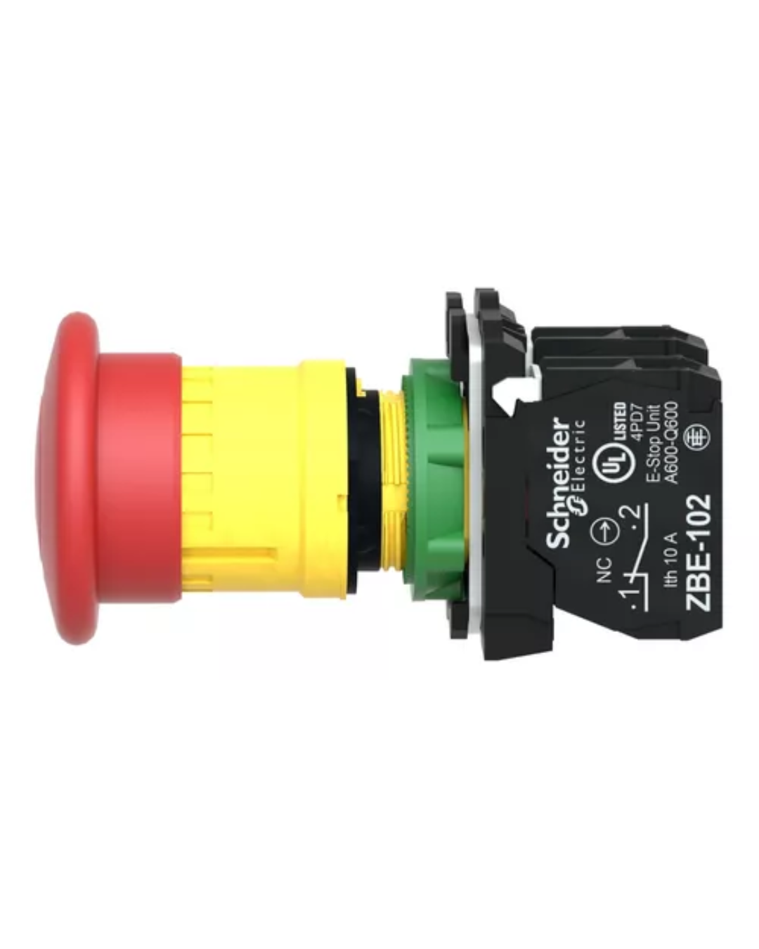 Botão emergência girar para destravar -Schneider- XB5AS8444