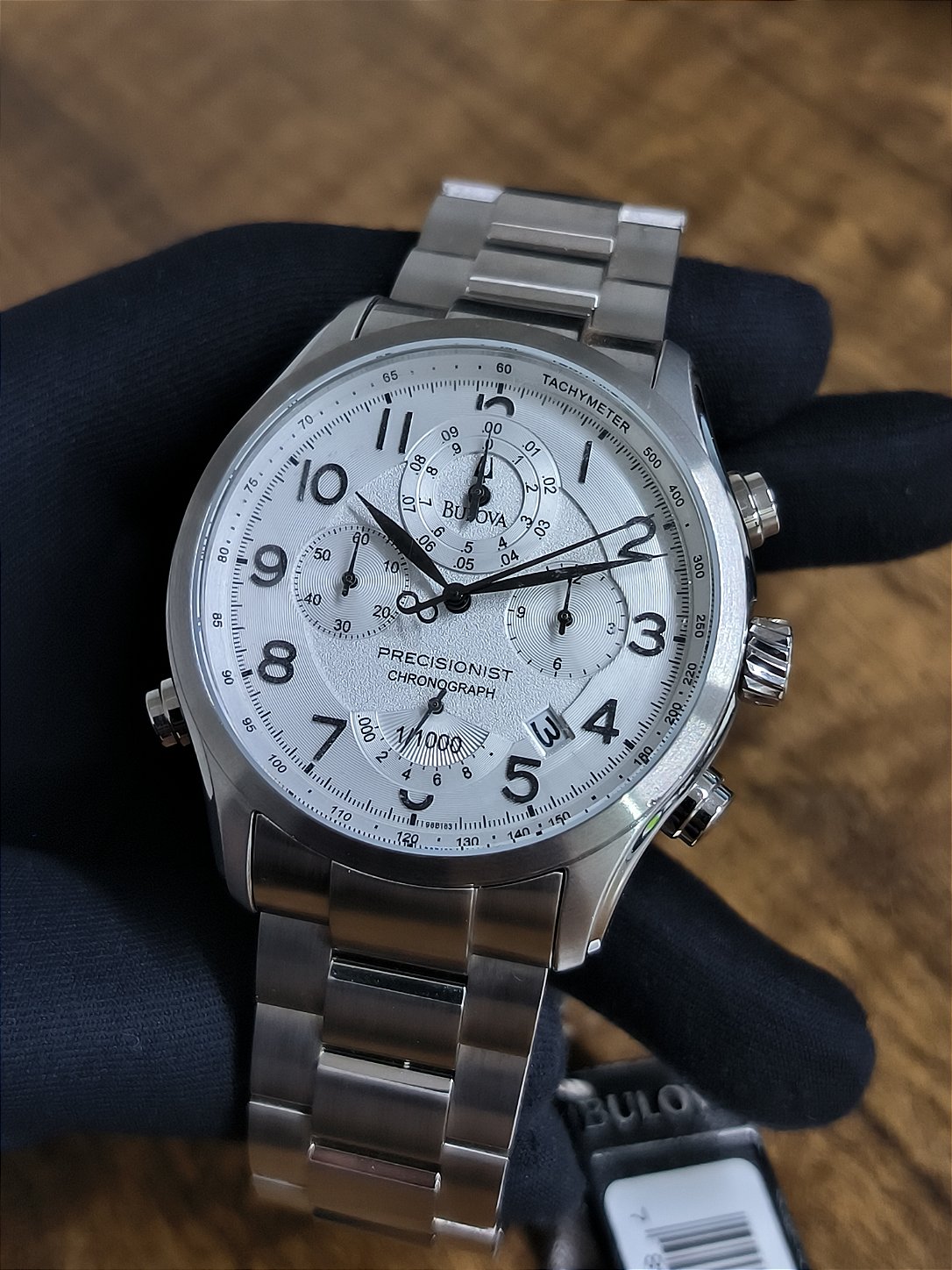 Relógio Bulova Prata | Precisionist | Cronógrafo | WB31747Q