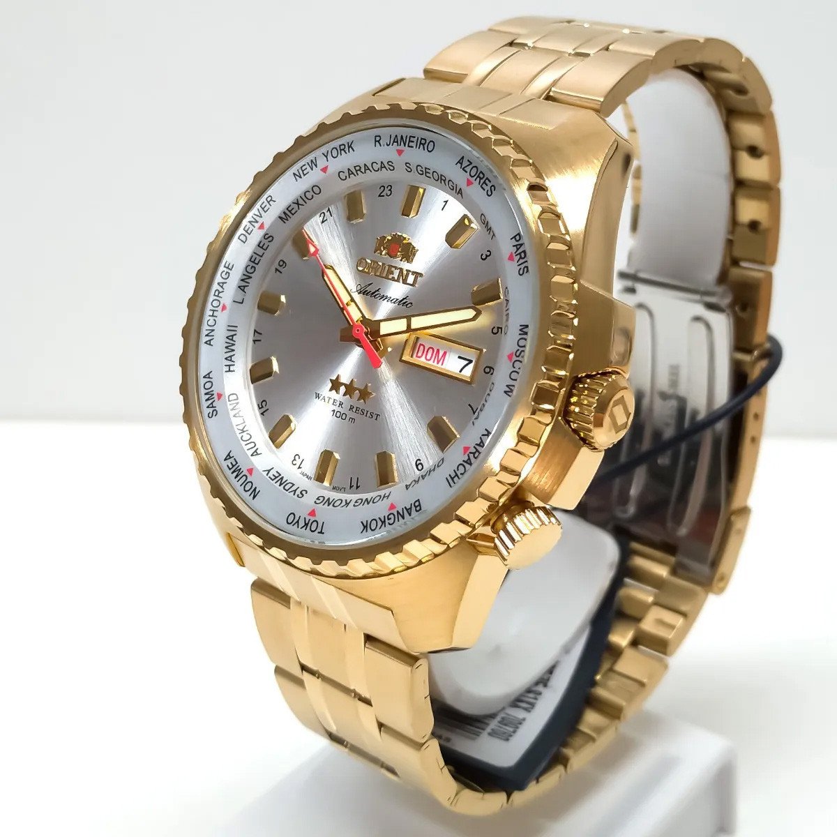 Relógio Orient 469GP057F S1KX Dourado - Relojoaria São Paulo