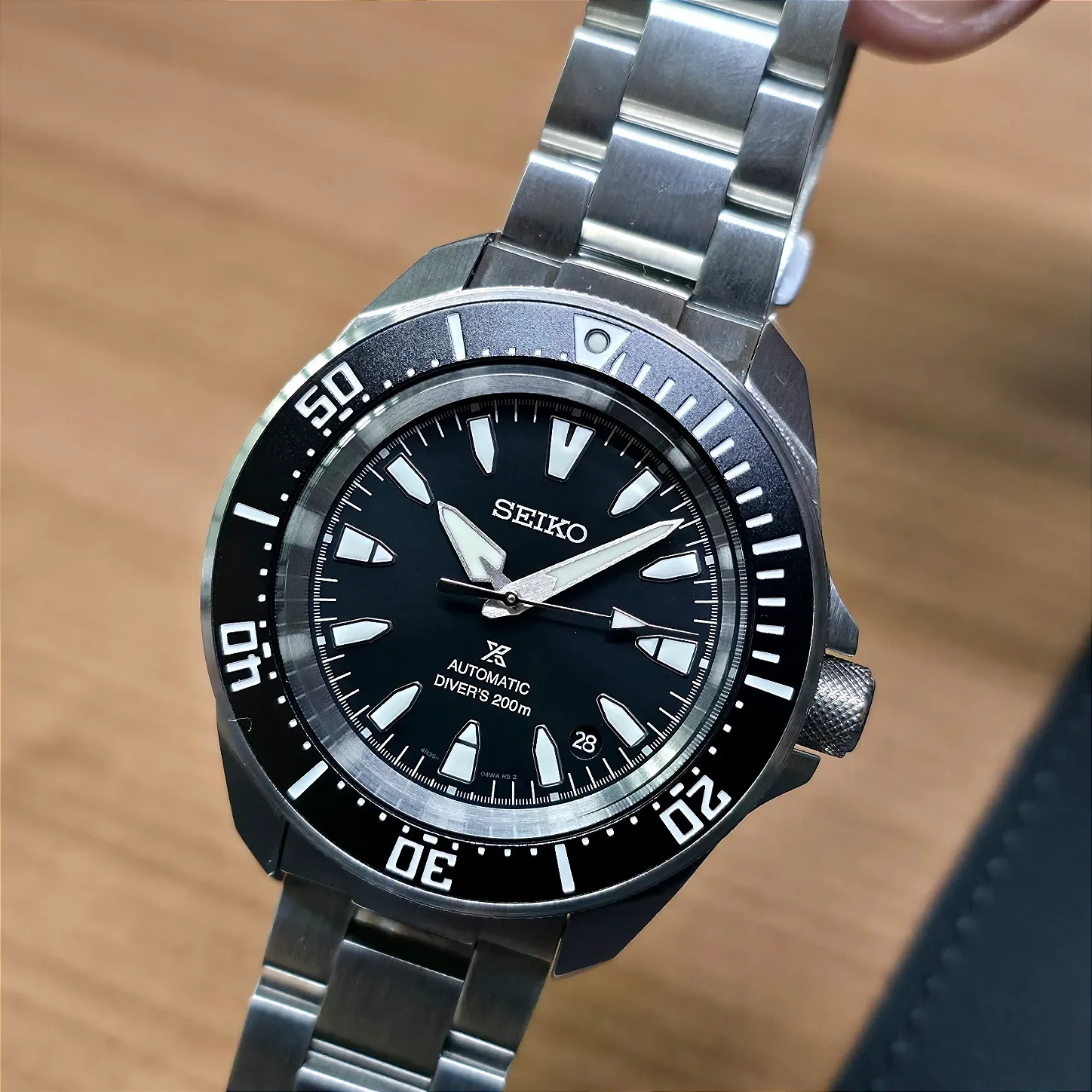 Relógio Seiko Prospex Shogu-rai SRPL13B1 Preto - Relojoaria São