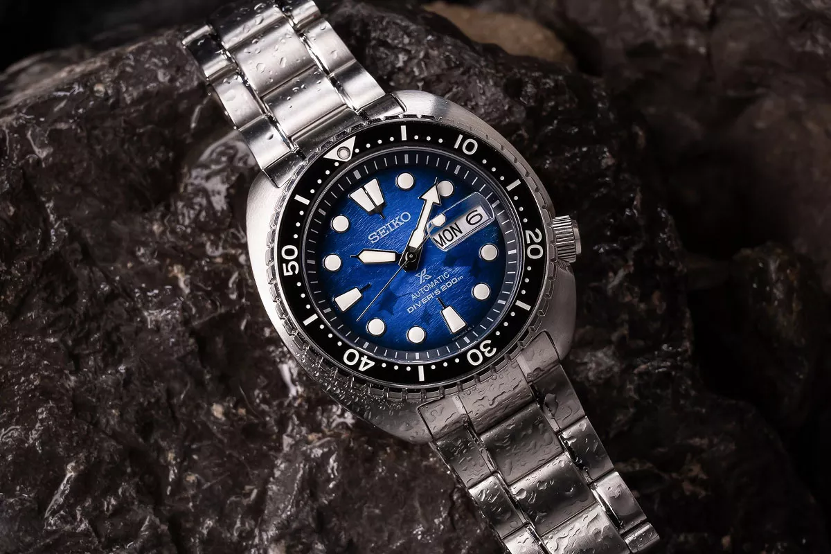 Relógio Seiko Prospex King Turtle Manta Ray SRPE39K1 - Relojoaria