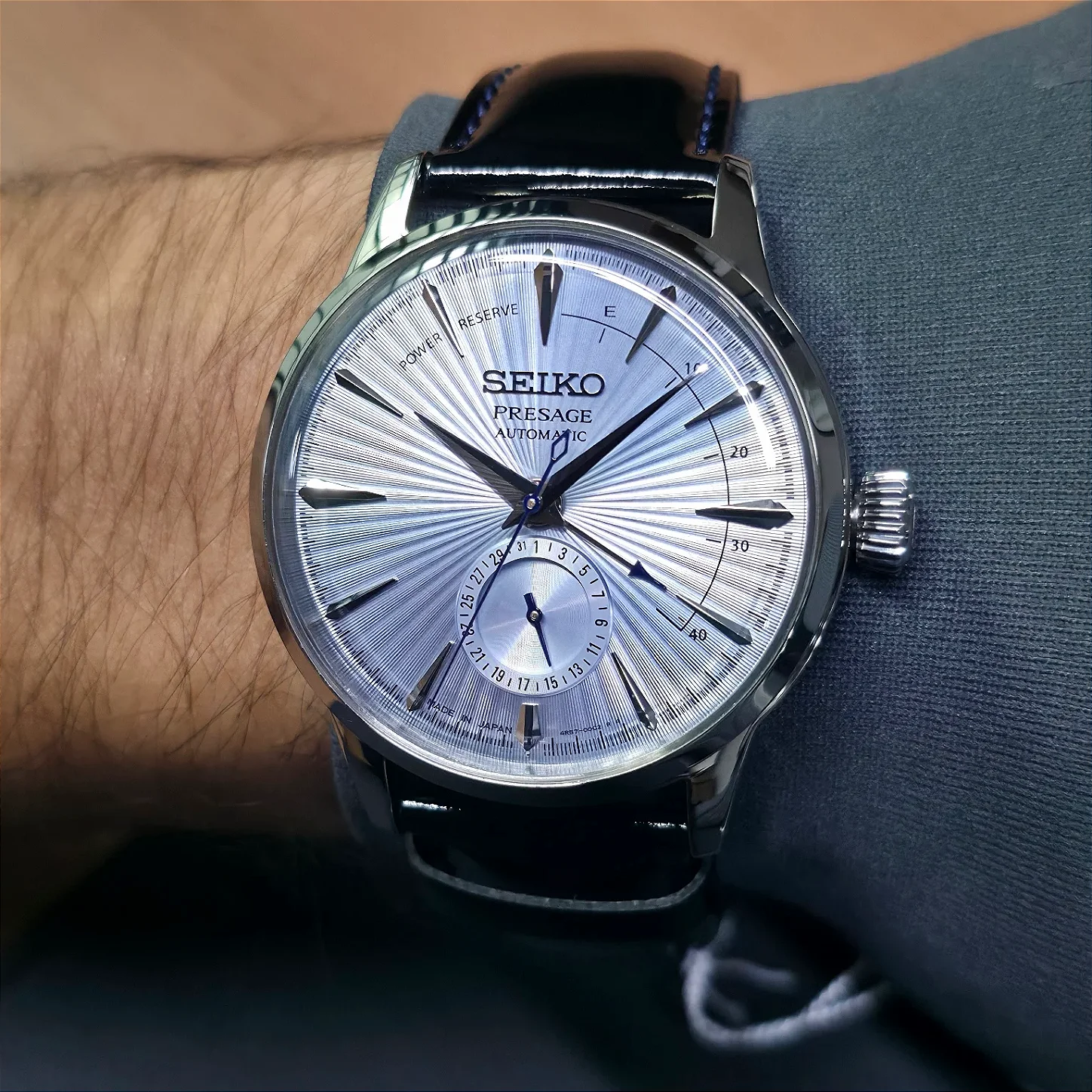 Relógio Seiko Presage Cocktail Time SSA343J1 Ice Blue - Relojoaria