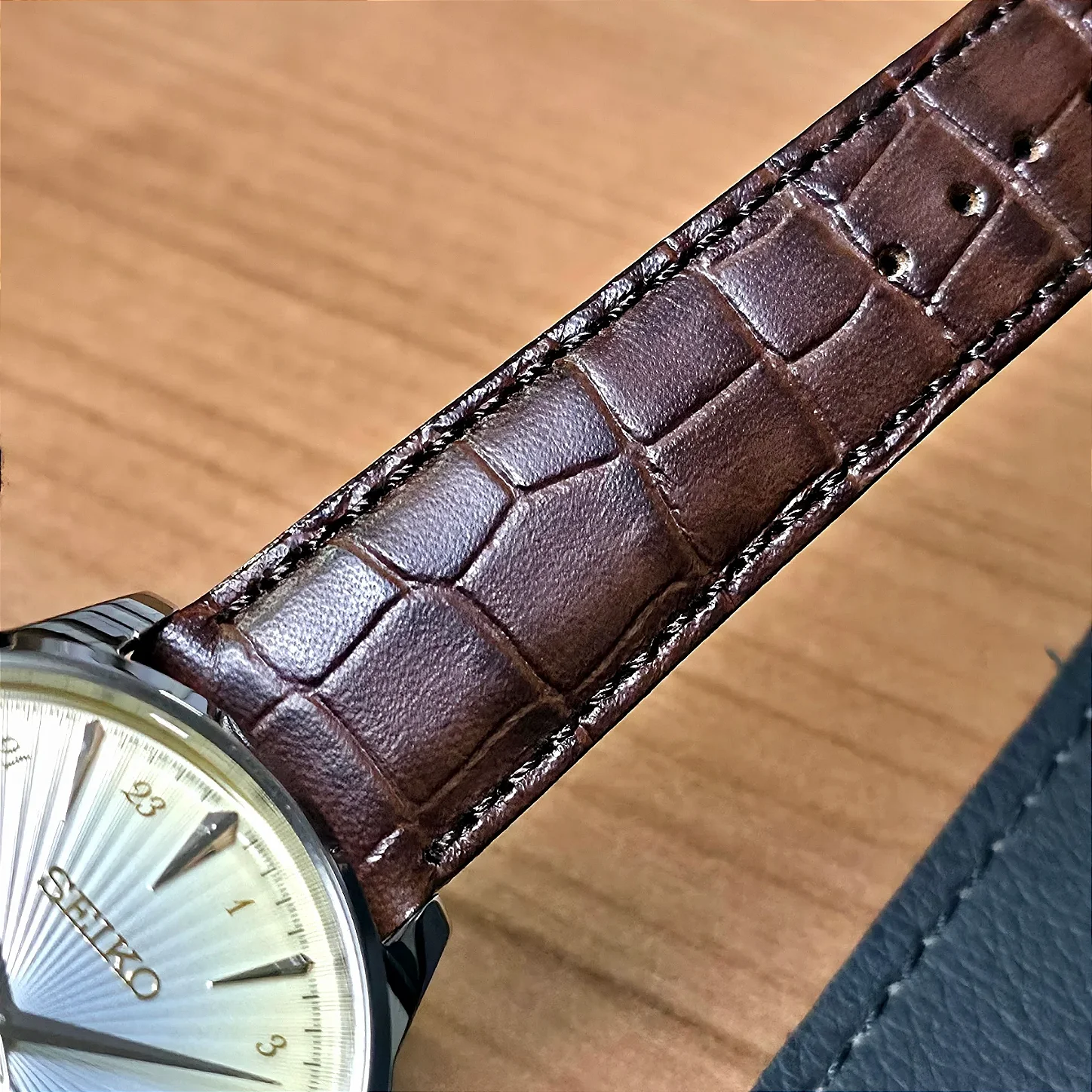 Relógio Seiko Presage Cocktail Time GMT SSK041J1 Acacia