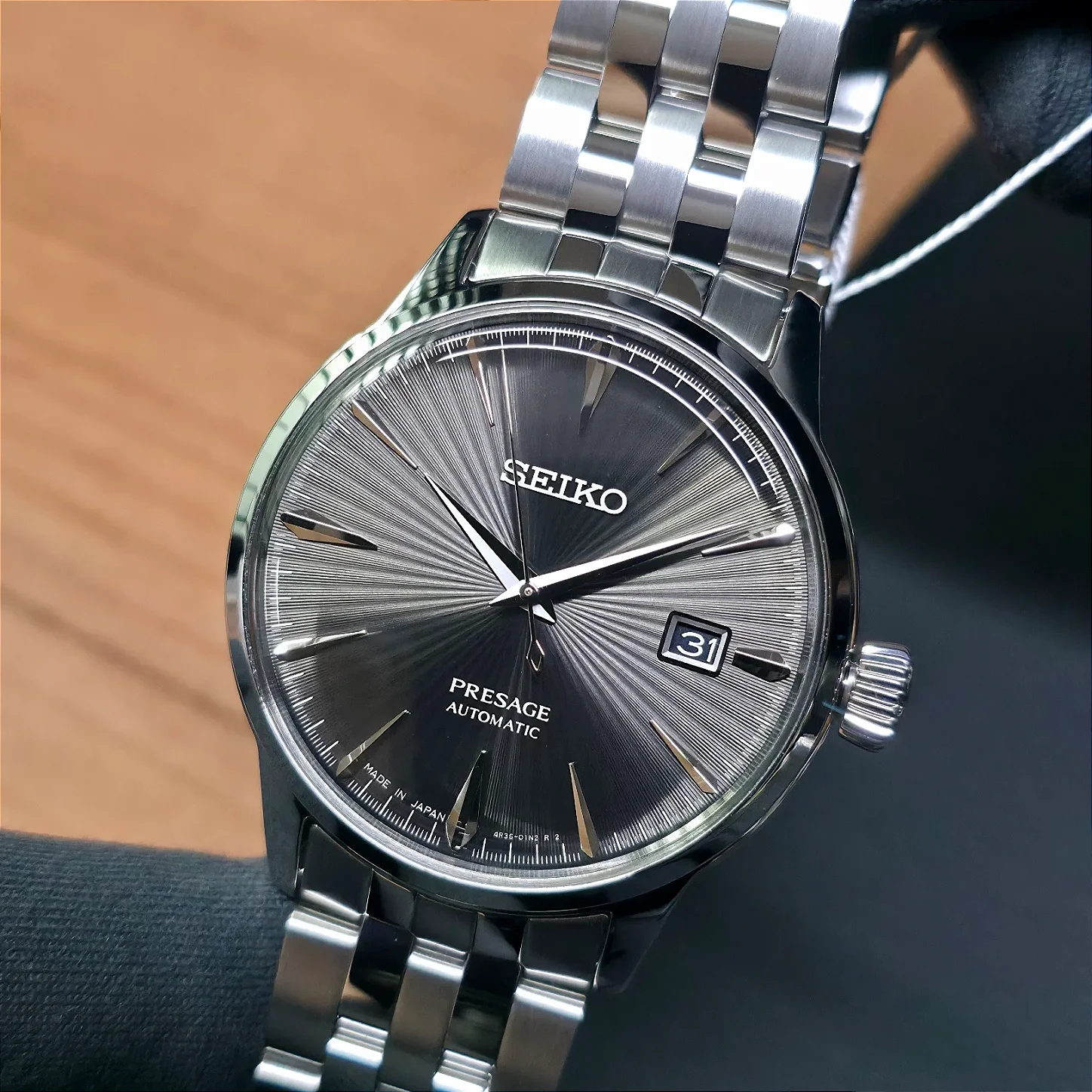 Relógio Seiko Presage Cocktail Time SRPE17J1 Espresso Martini