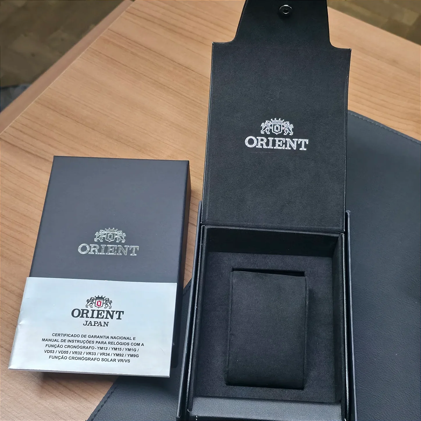 Relógio Orient Solartech Cronógrafo MBSSC274 S1SX Panda