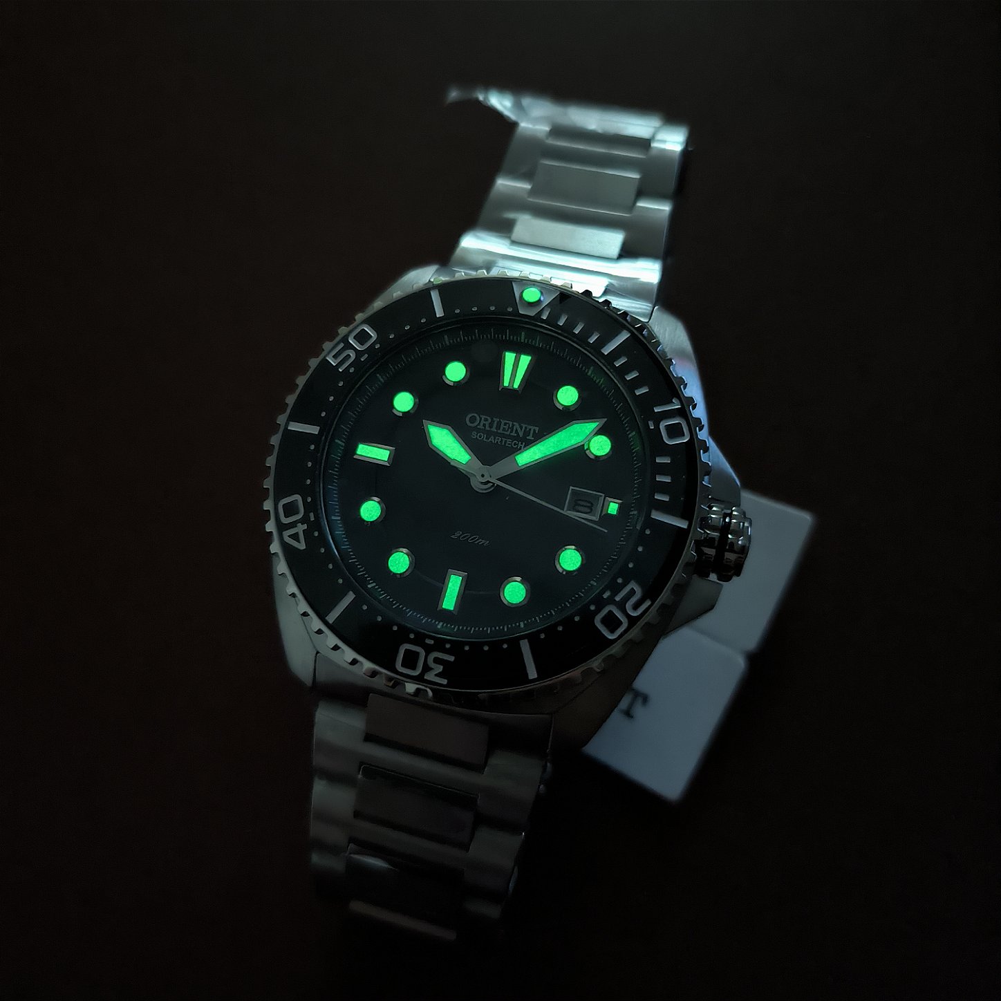 Relógio Orient Solartech Diver 200m MBSS1471 D1SX - Relojoaria São