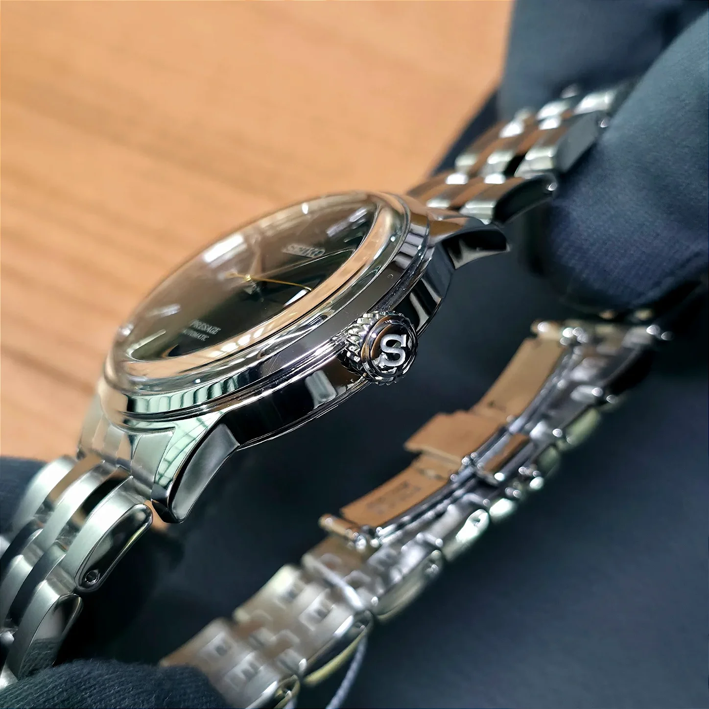Relógio Seiko Presage Cocktail Time SRPE15J1 Mockingbird Verde