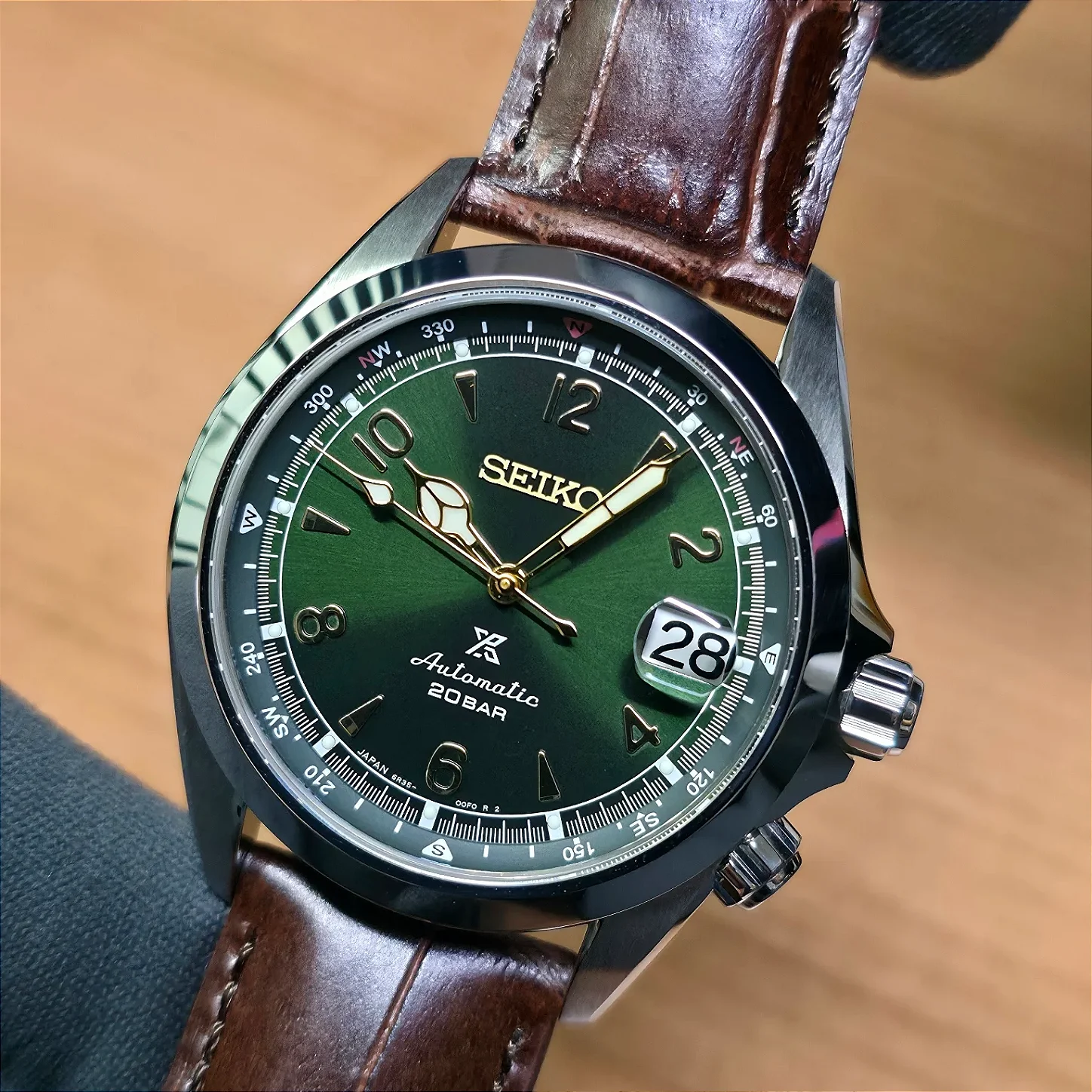 Relógio Seiko Prospex Alpinist SPB121 Automático Original