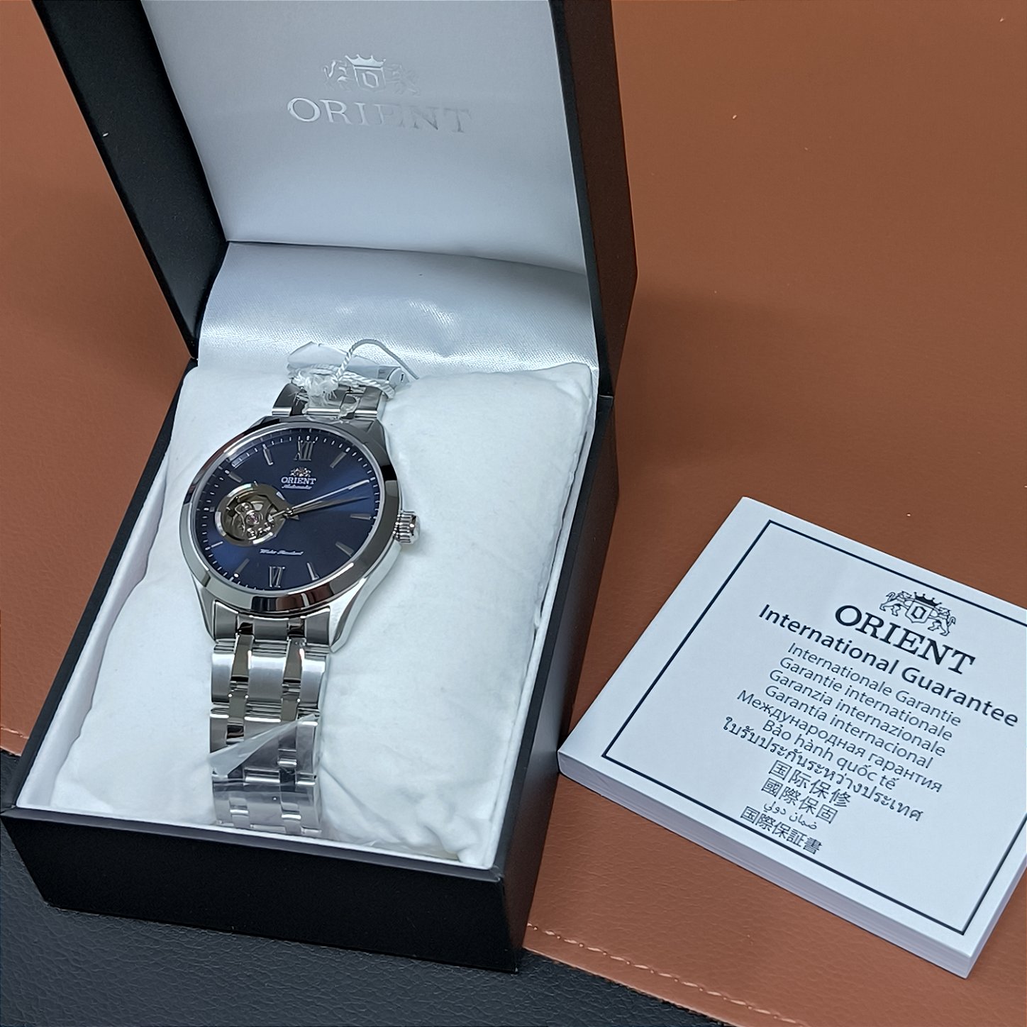 Relógio ORIENT Automático Open Heart Contemporary - TAG03001D0