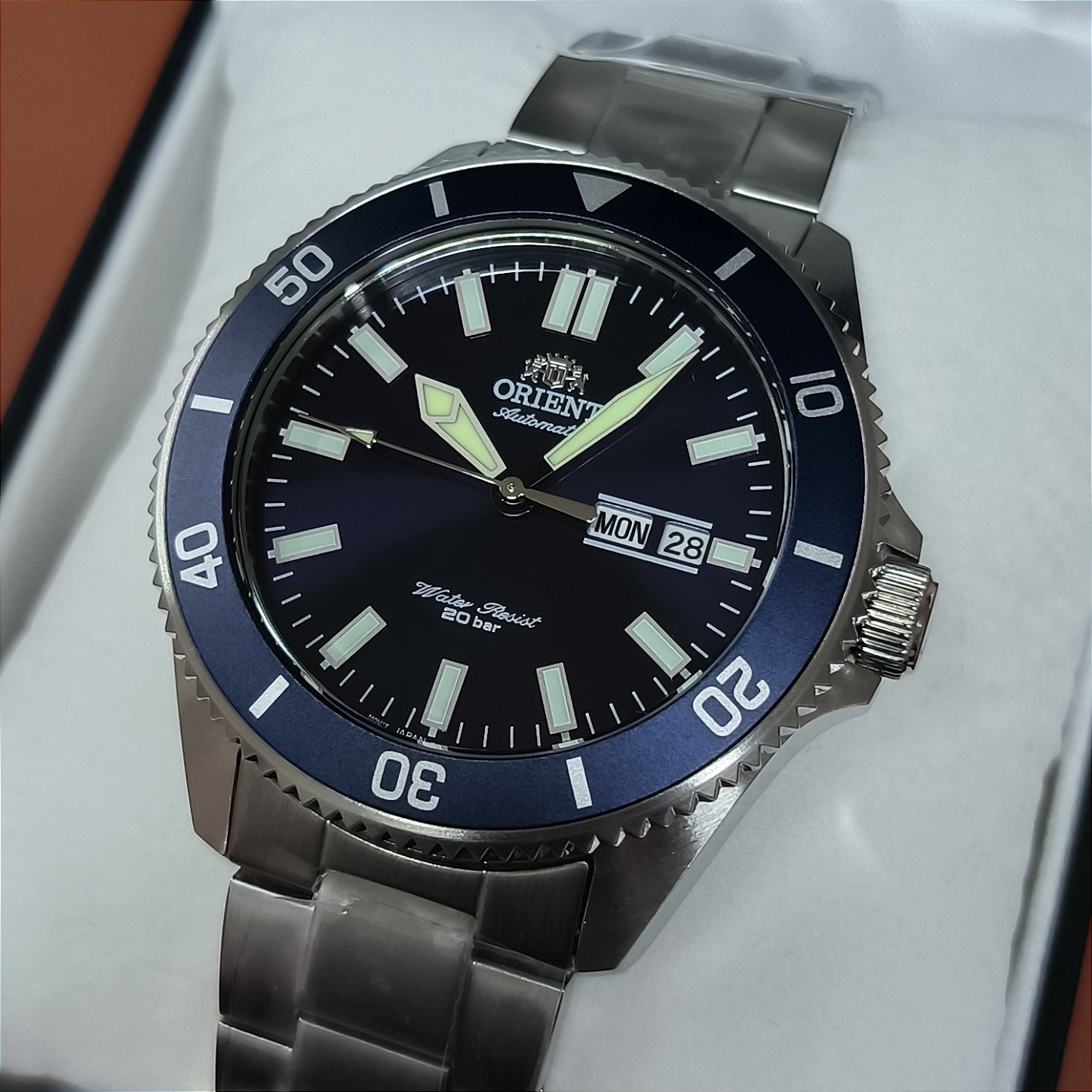 Relógio Orient Kanno Diver RA-AA0010L19B – Automático, 200m