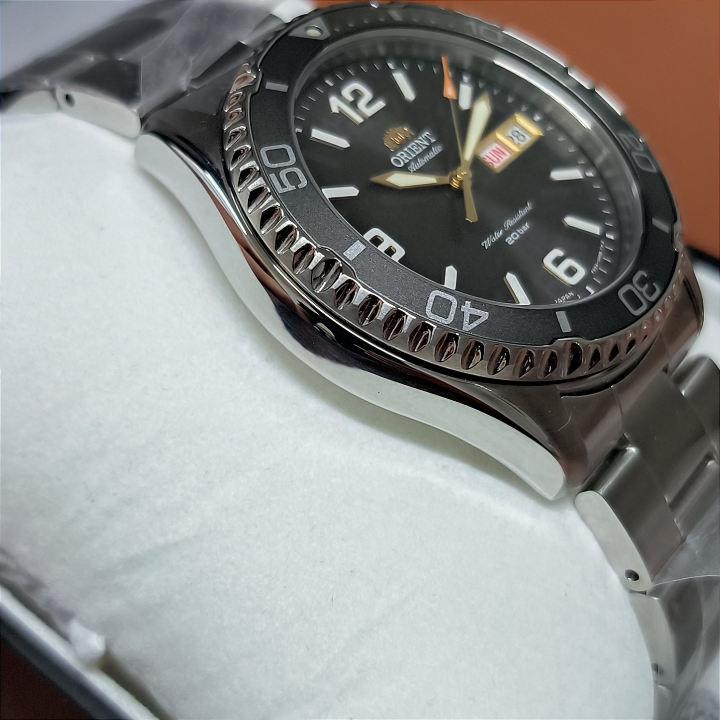 Relógio Orient Mako III RA-AA0819N19B Cinza – Diver Automático com