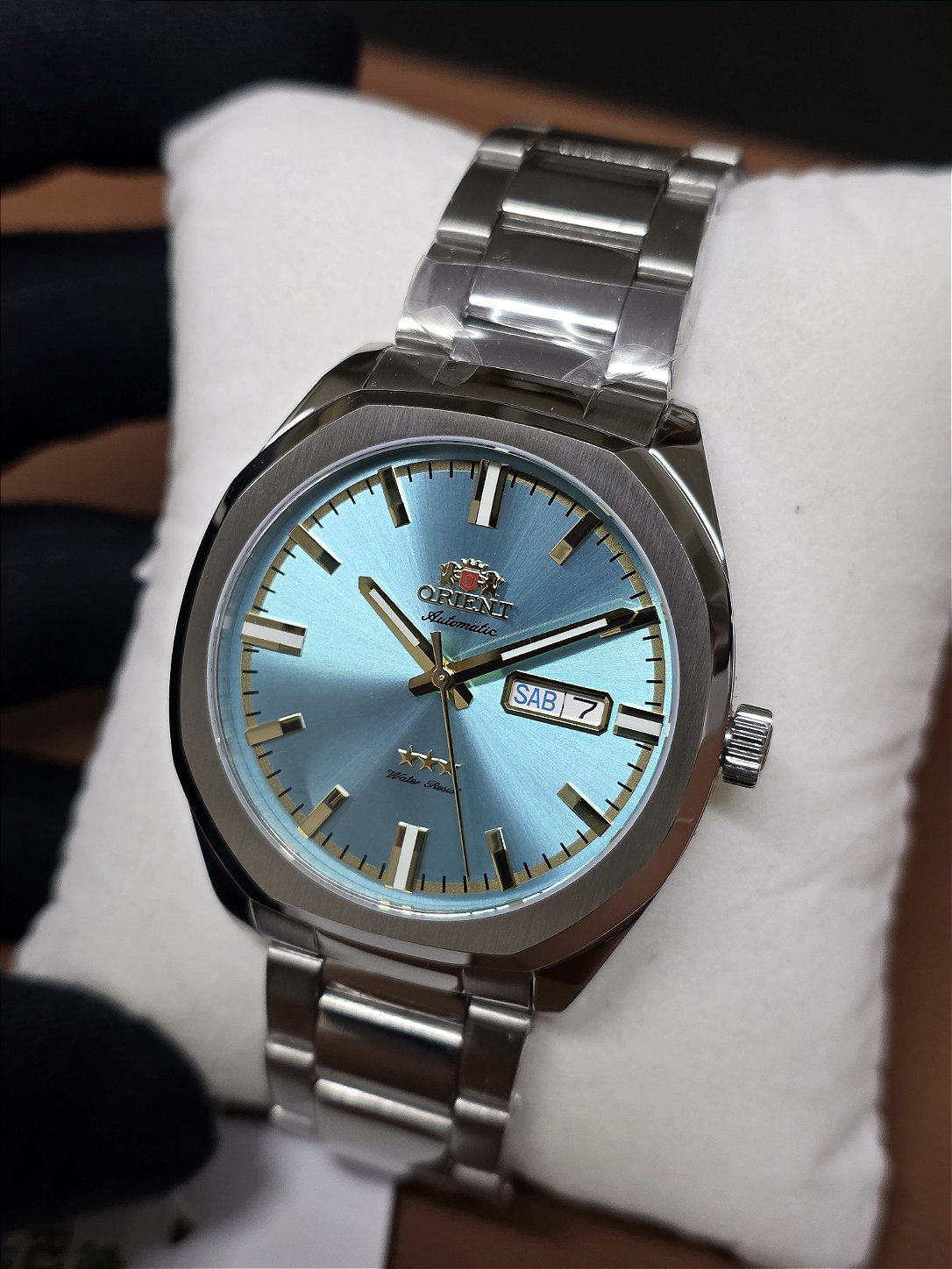 Relógio ORIENT Automático 3 Estrelas NH3SS008 A1SX - Relojoaria