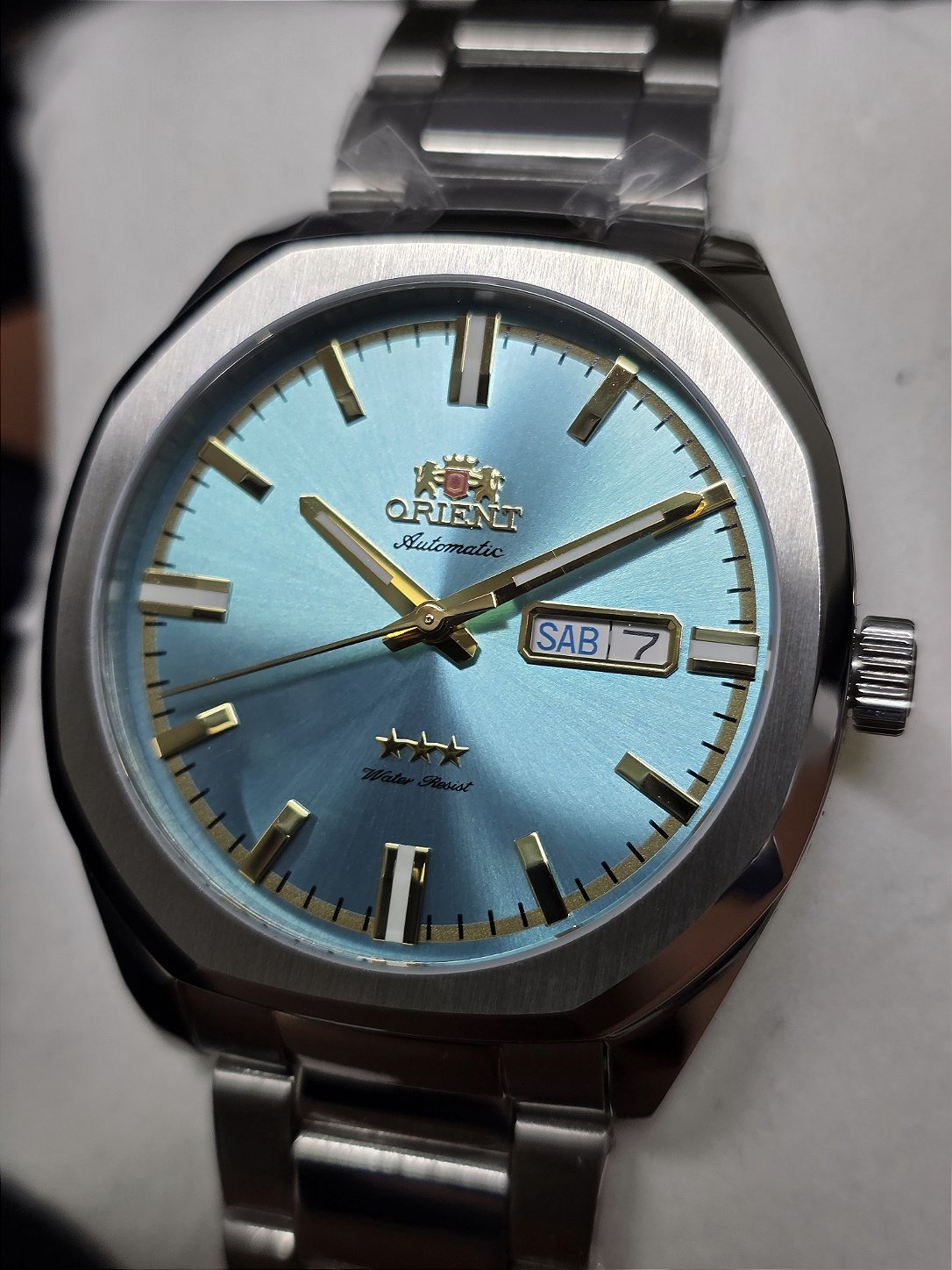 Relógio ORIENT Automático 3 Estrelas NH3SS008 A1SX - Relojoaria