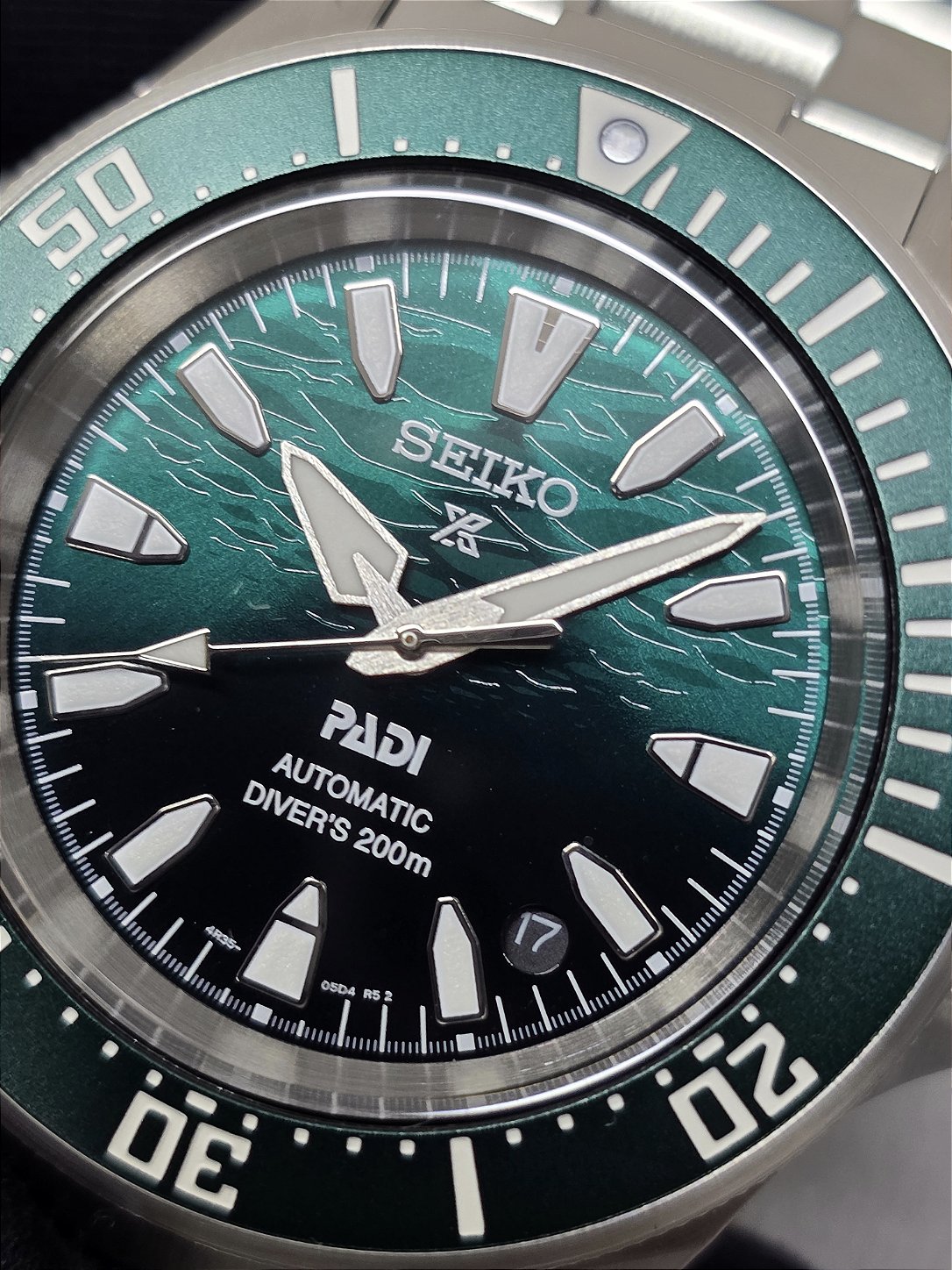 Relógio Seiko Prospex SRPL53K1 Samurai Shogu-rai PADI Edição