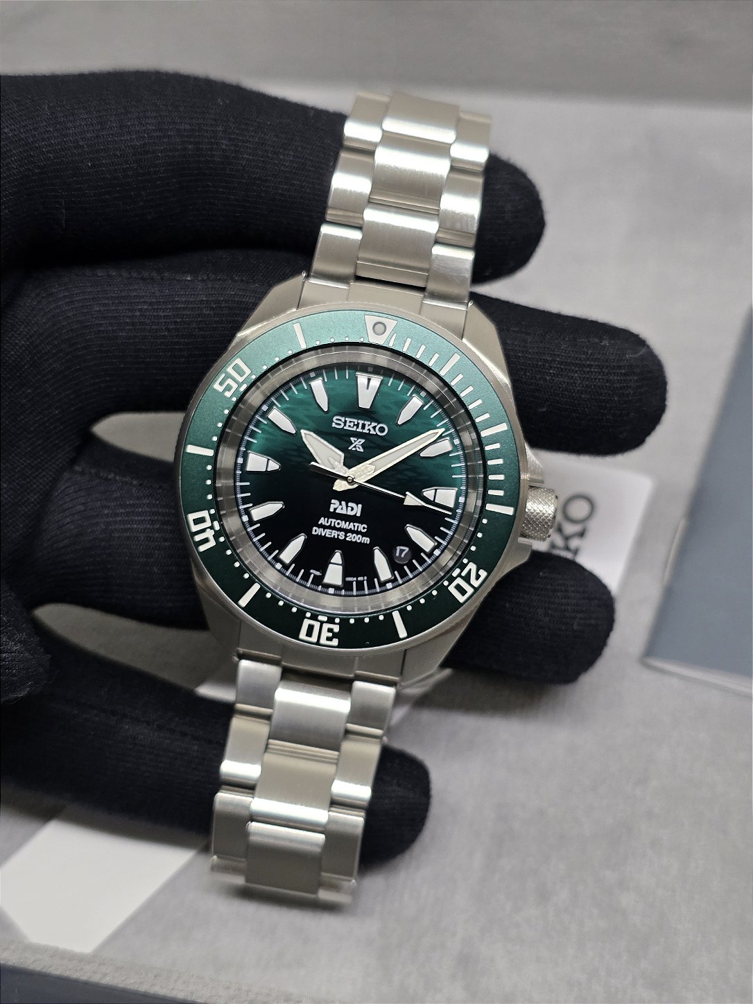 Relógio Seiko Prospex SRPL53K1 Samurai Shogu-rai PADI Edição