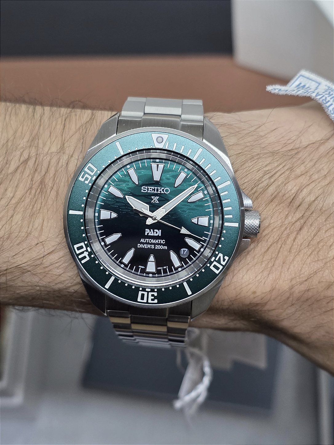 Rel gio Seiko Prospex SRPL53K1 Samurai Shogu rai PADI Edi o Especial rel-gio-seiko-prospex-srpl53k1-samurai-shogu-rai-padi-edi-o-especial