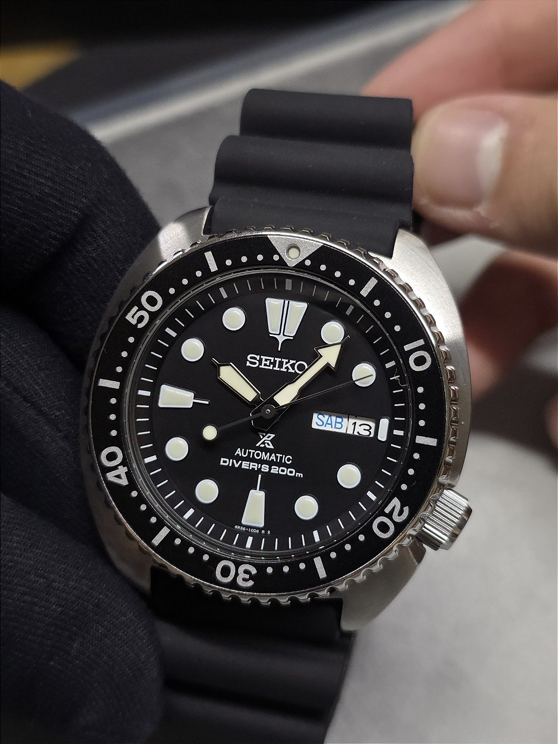 SEIKO サードダイバー SRPE93 Relógio Seiko Prospex Turtle Automático SRPE93 - Relojoaria São