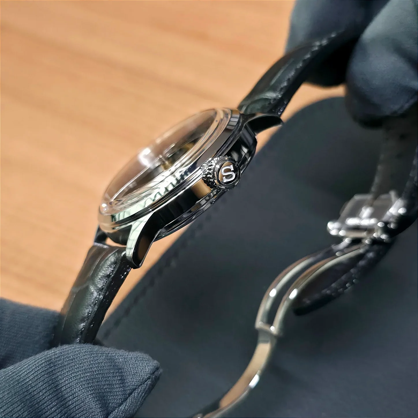 Relógio Seiko Presage Cocktail Time GMT SSK039J1 Rusty Nail