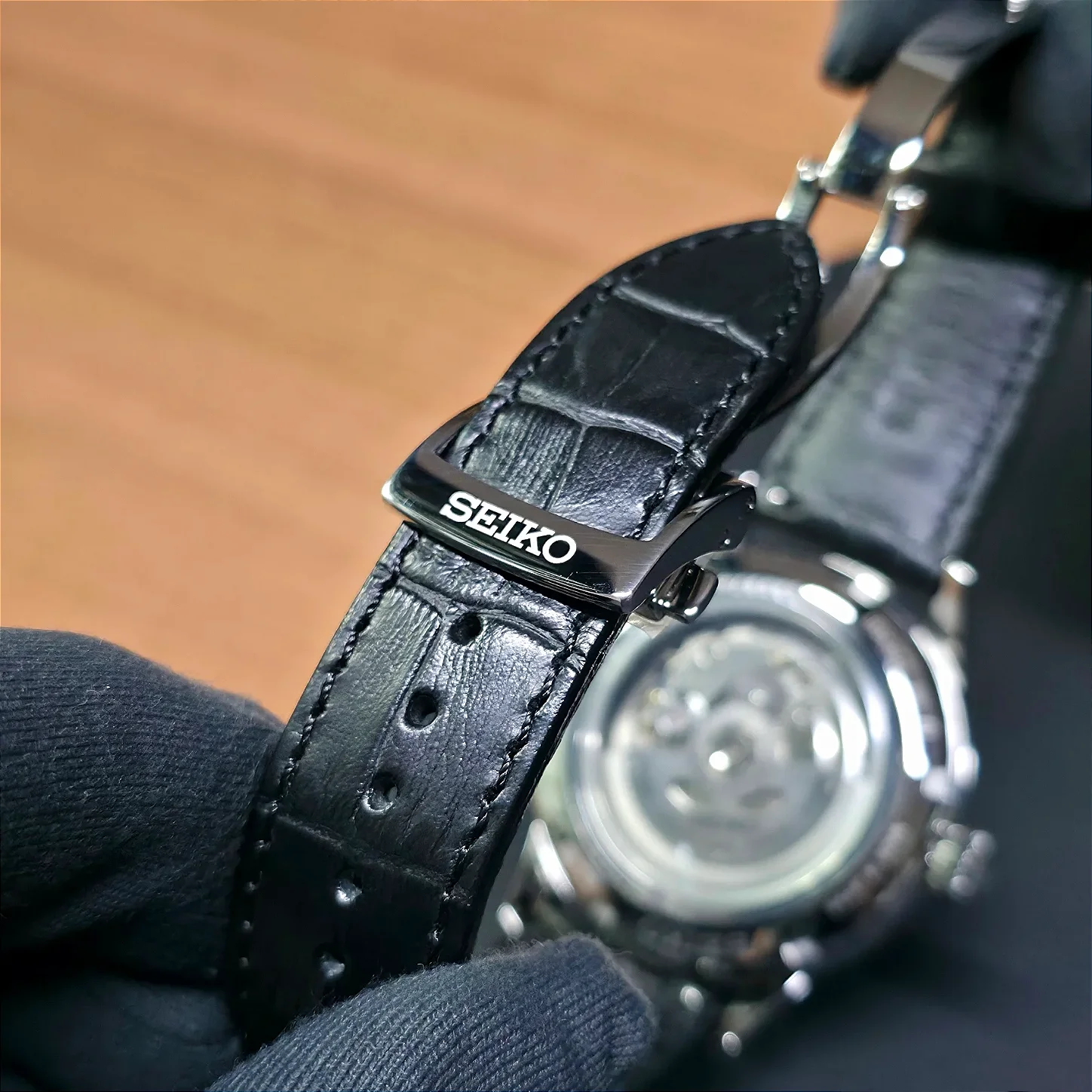 Relógio Seiko Presage Cocktail Time GMT SSK039J1 Rusty Nail