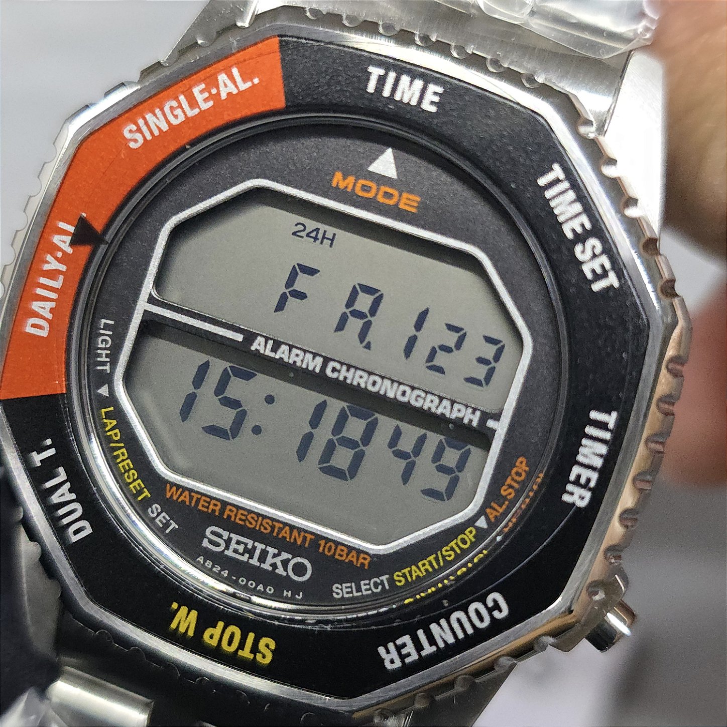 Relógio Seiko Digital Rotocall SMGG19 1982 - Relojoaria São Paulo