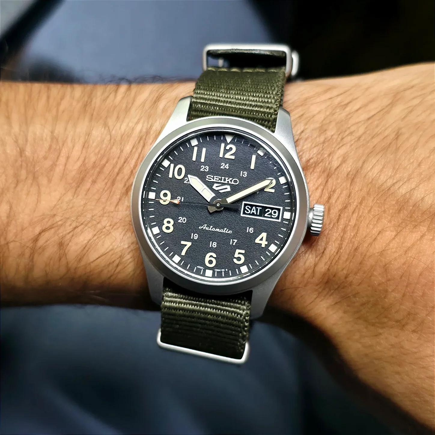 Relógio Seiko 5 Sports Automático Midfield SRPJ85K1 Reduced