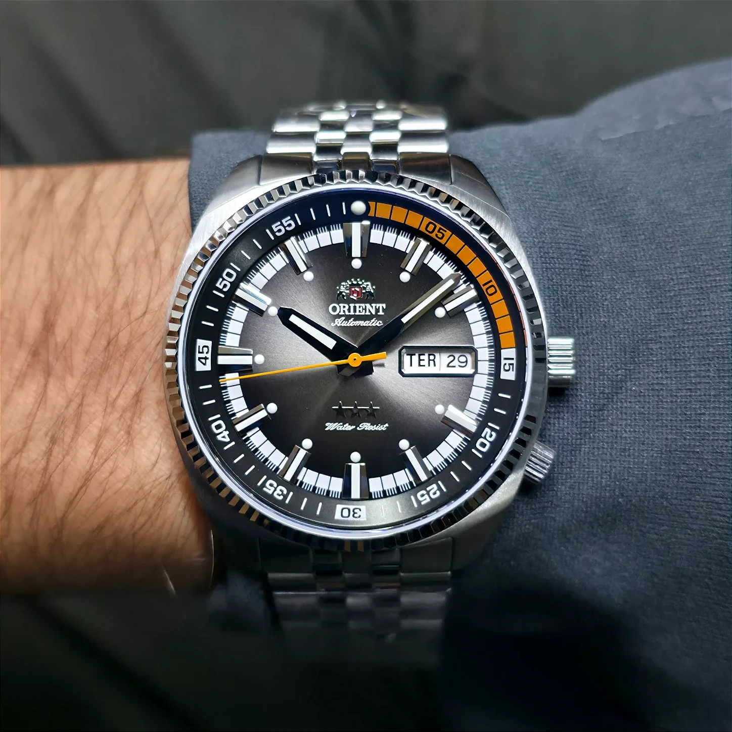 Relógio Orient King Diver Automático YN6SS028 G1SX “Maracanã