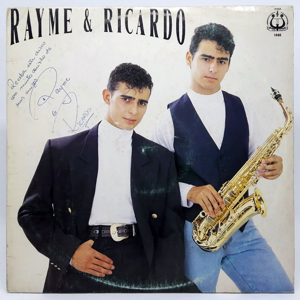 Rayme LP Rayme e Ricardo - Brigas De Amor - Vinil Dedicatória - Hm - Sua loja ...