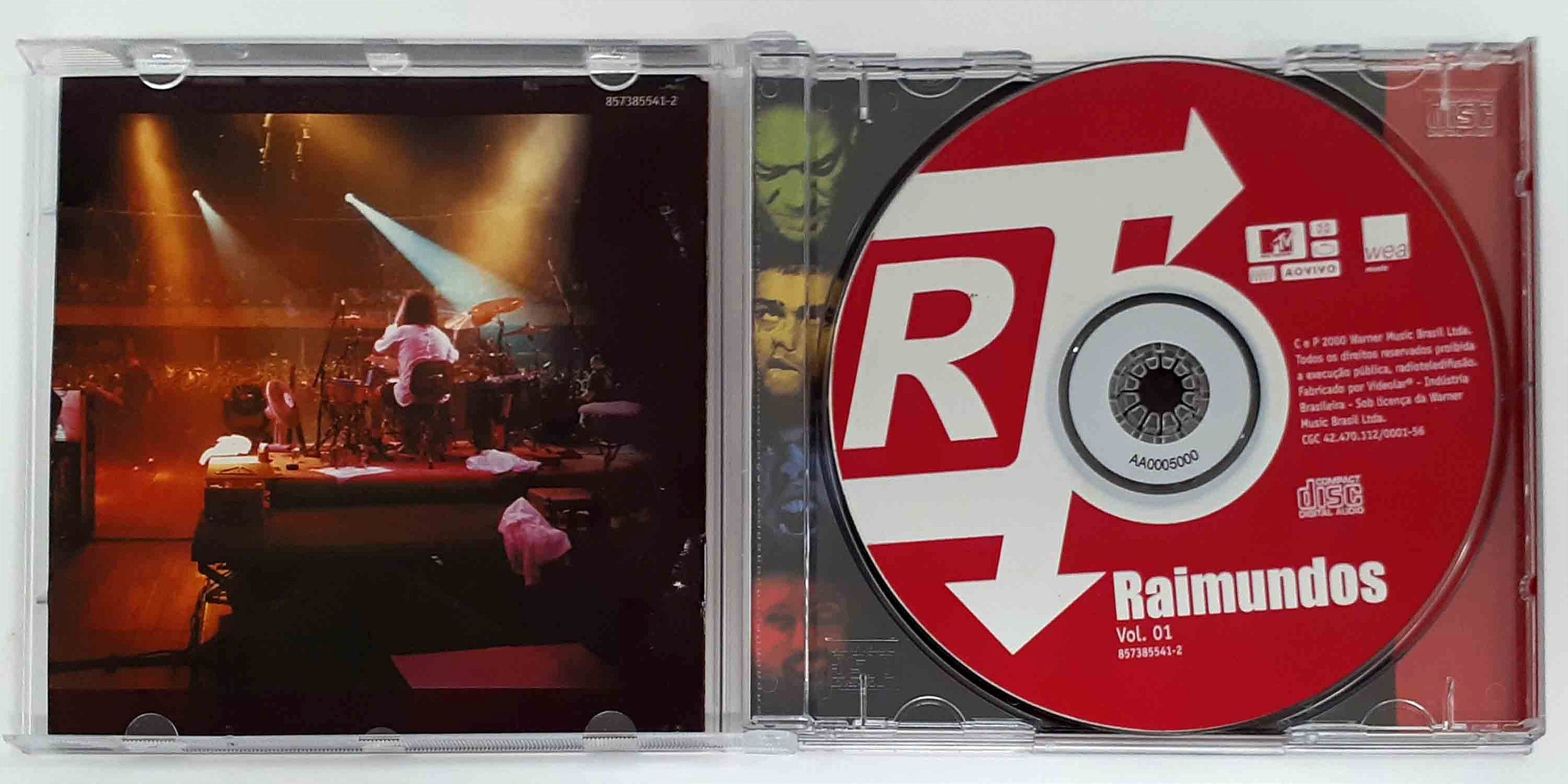 CD Raimundos - MTV Ao Vivo Volume 1 - 2000 - Hm - Sua loja de discos online