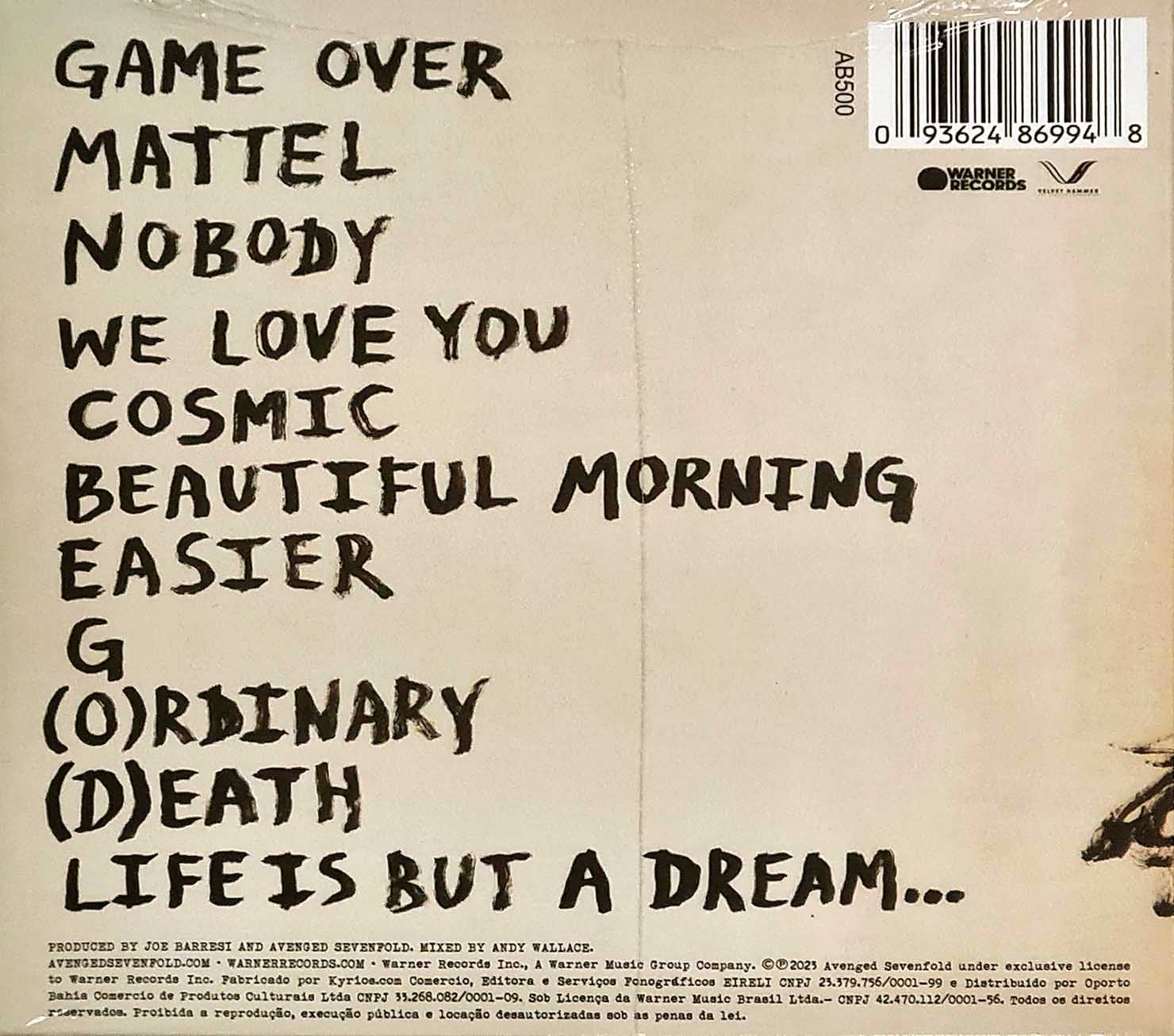 CD Avenged Sevenfold - Life Is But A Dream Novo Lacrado - Hm - Sua loja ...