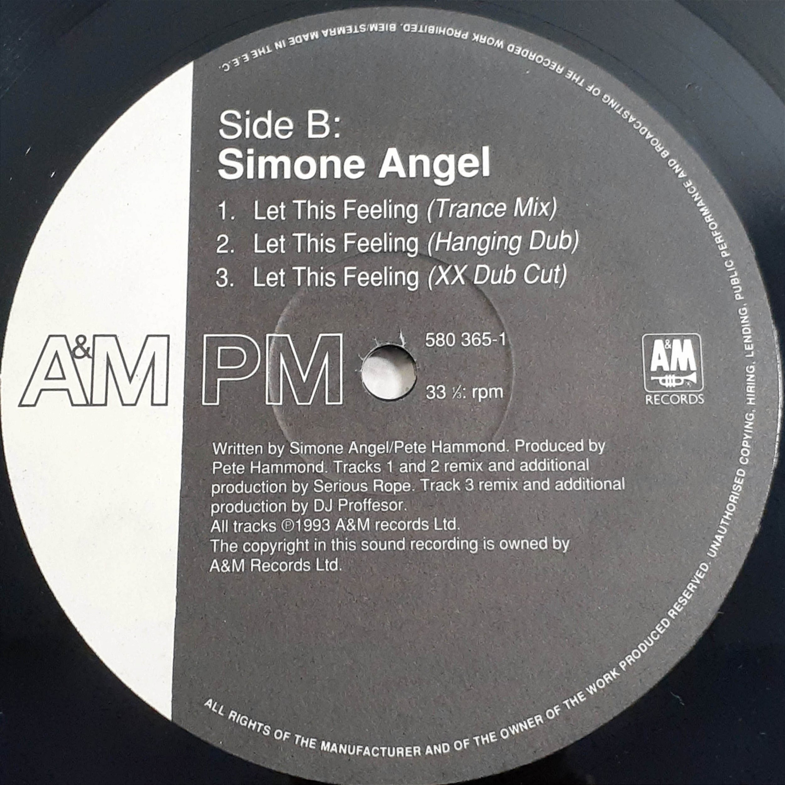 Simone Angel Singer LP Simone Angel Let This Feeling Vinil Single Importado - Hm - Sua loja ...