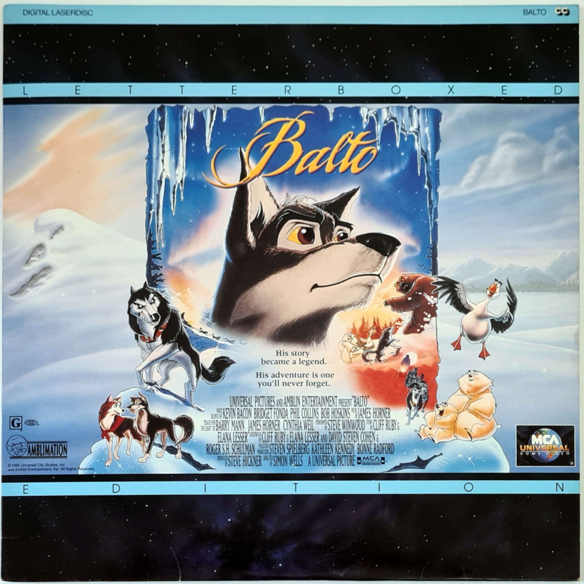Laserdisc LD Filme - Balto - Importado - 1996 - Hm - Sua loja de discos ...