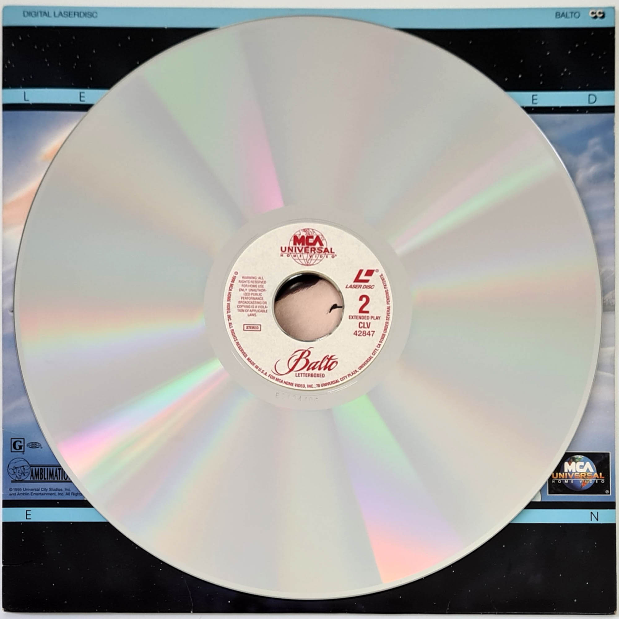 Laserdisc LD Filme - Balto - Importado - 1996 - Hm - Sua loja de discos ...