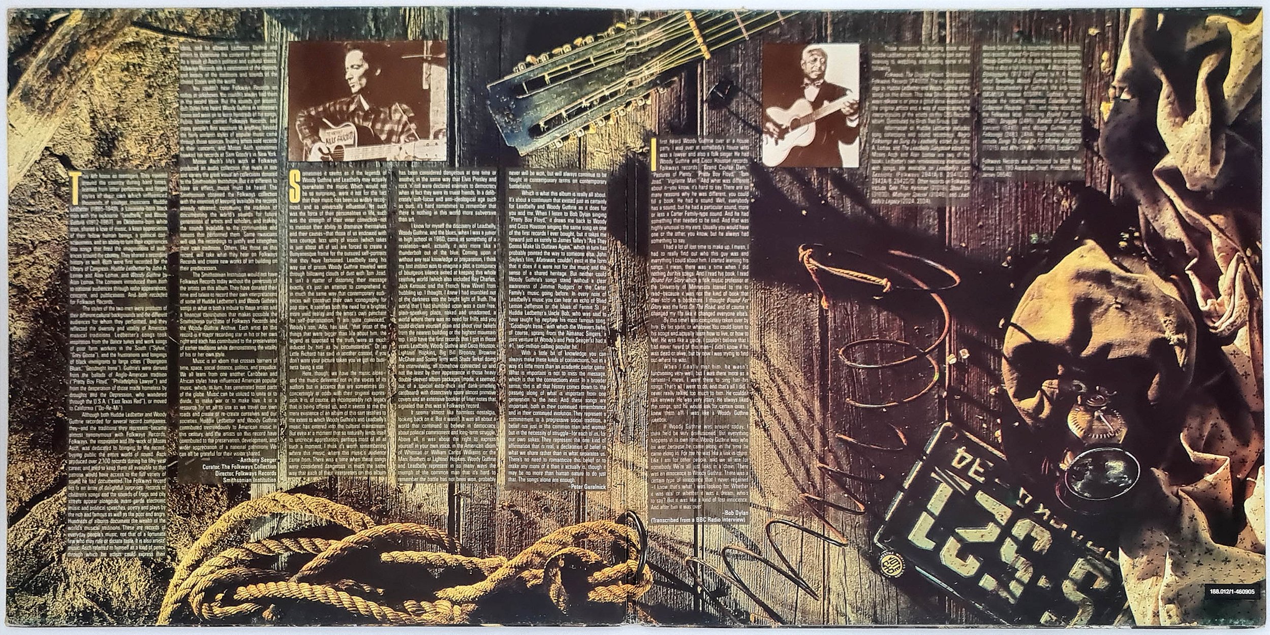 LP Folkways - A Tribute To Woody Guthrie And Leadbelly - Hm - Sua loja ...