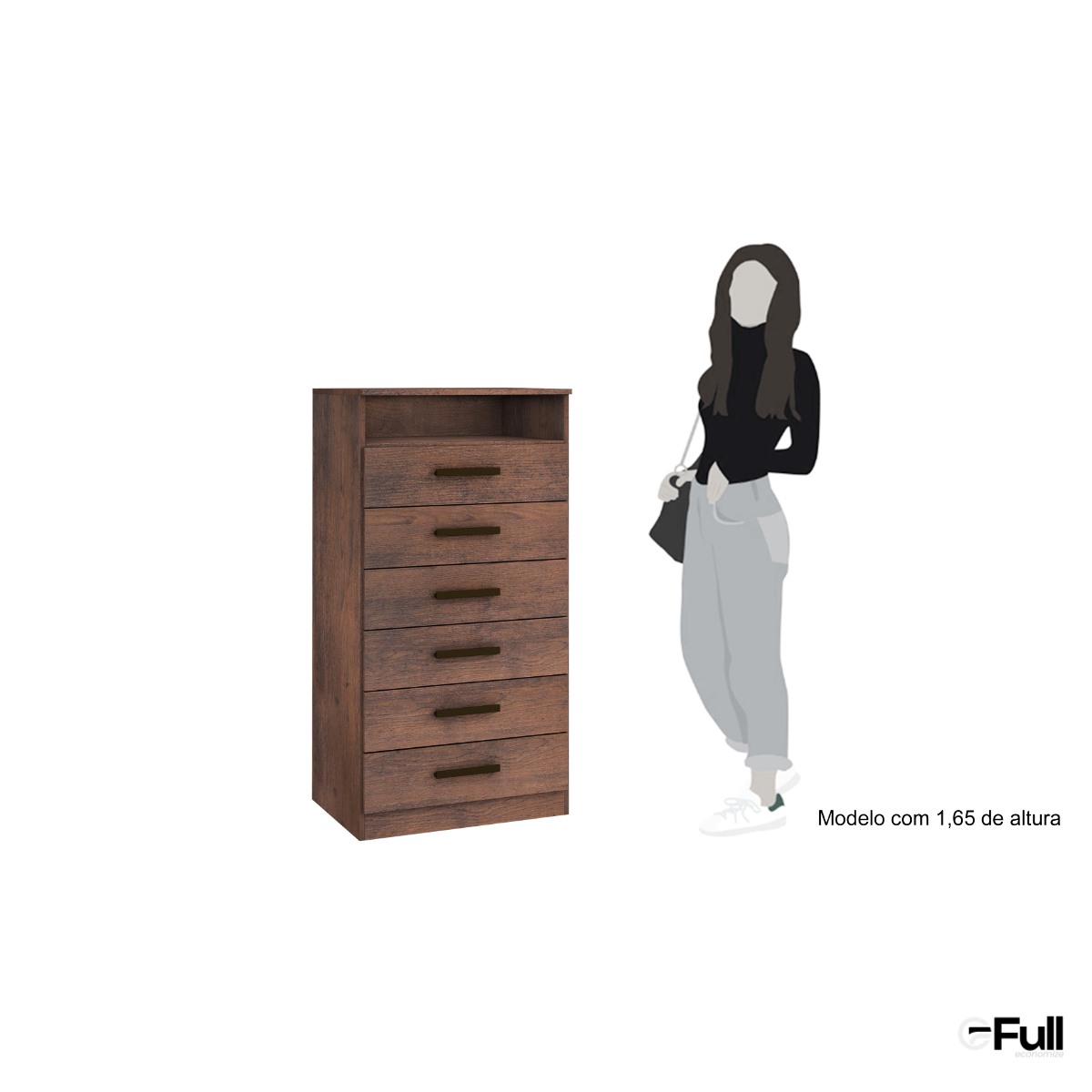 Comoda Rack Cômoda Rack Multifuncional para TV - Full Economize