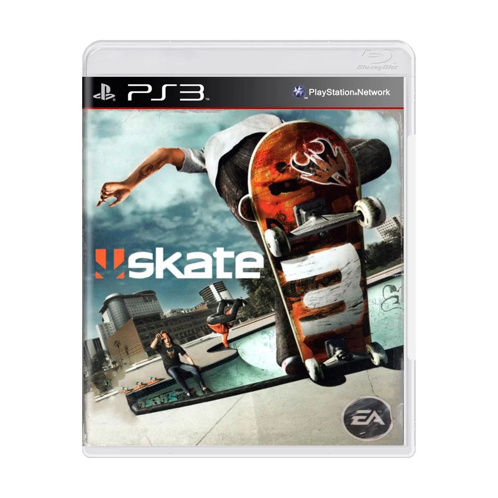 Jogo Seminovo Skate 3 PS3 - Game Shark Store