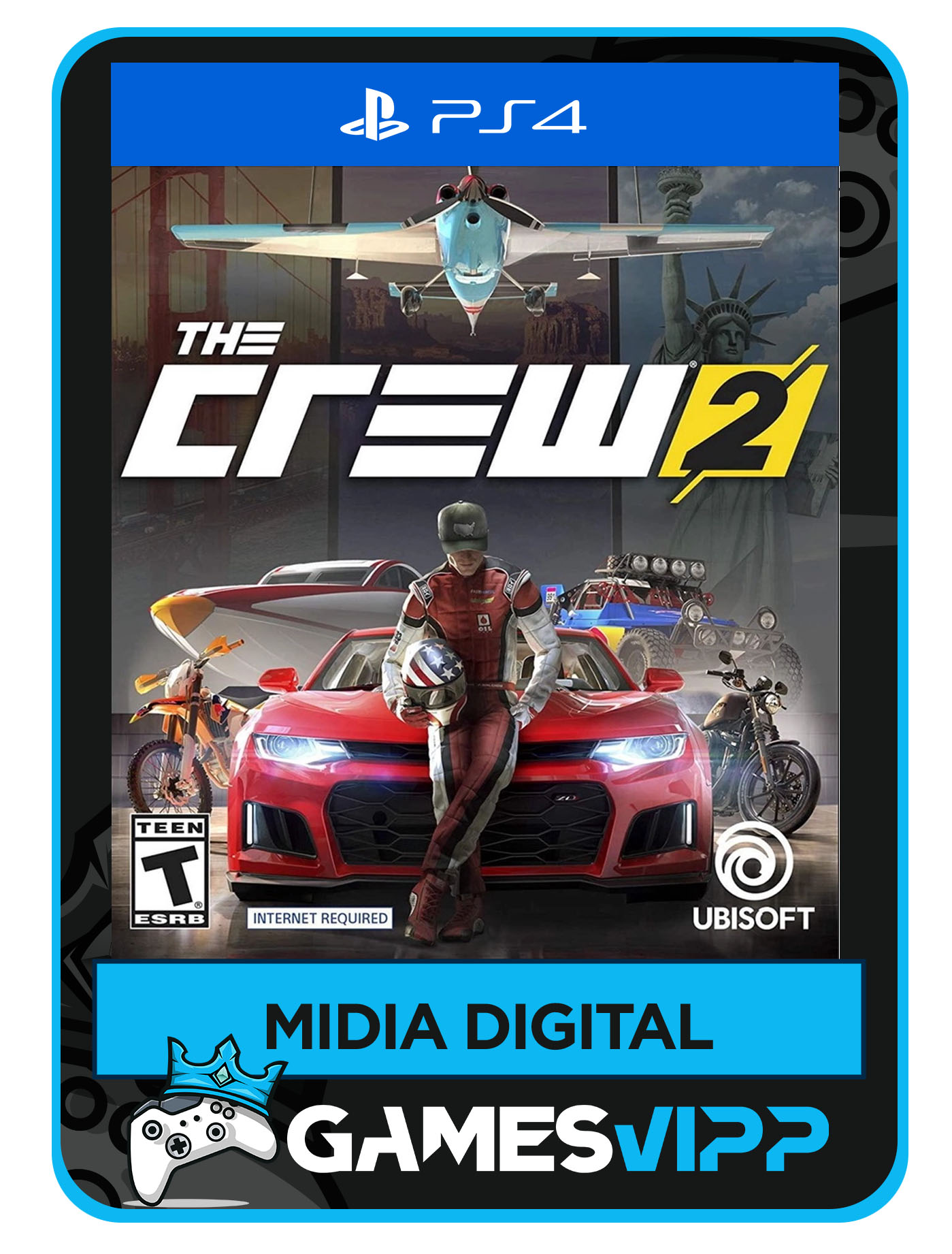 The crew outlet 2 ps4 digital