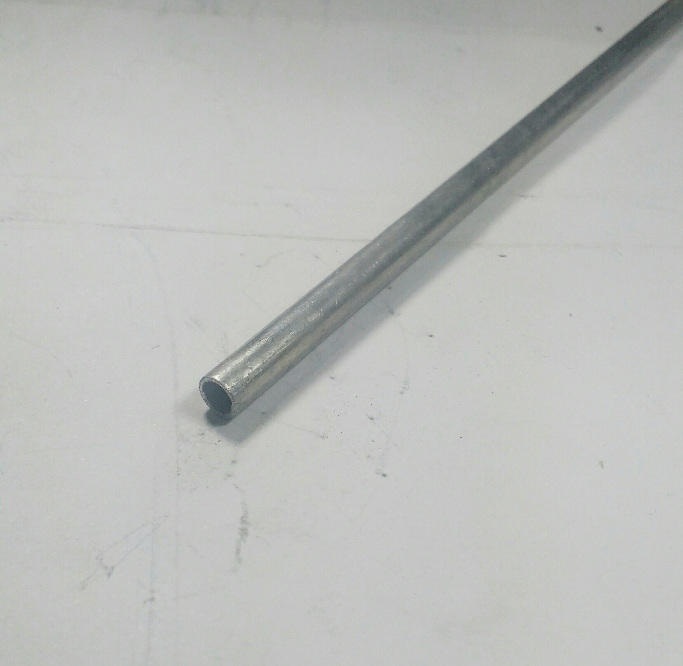 Tubo redondo alumínio 1/4" x 1/32" = 6,35mm x 0,79mm - Alumínio Alure