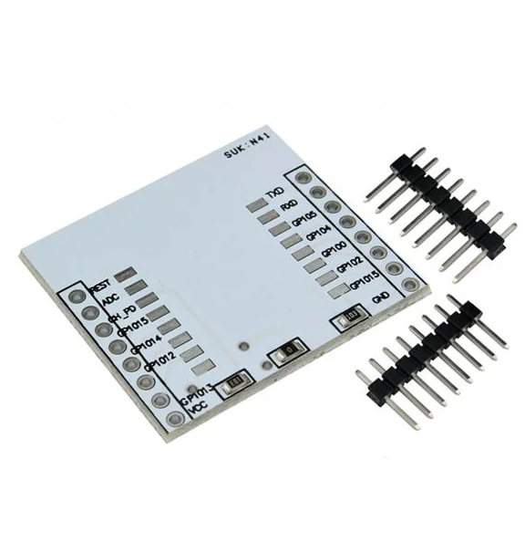 Adaptador para ESP8266 ESP-07, ESP-08 e ESP-012E| Baú da Eletrônica
