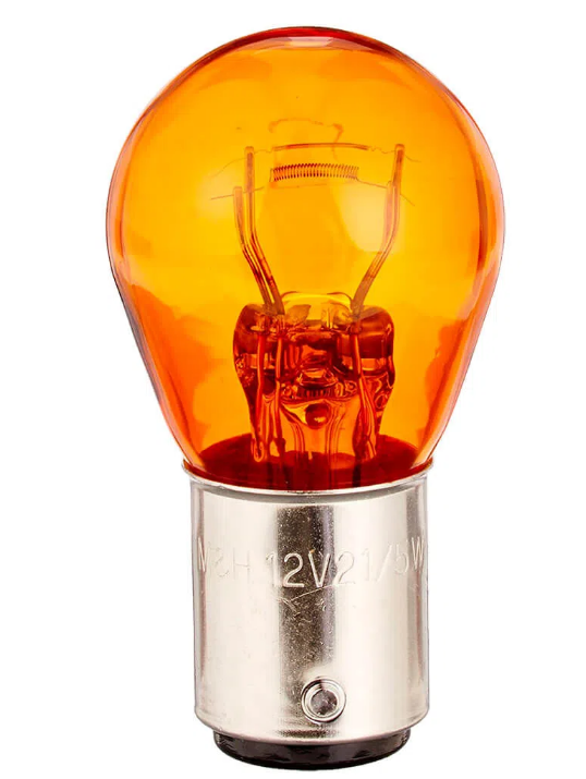 Comprar Lampada de pisca S25. Laranja - 2 polos 12V - 21/5 W | Leds e ...
