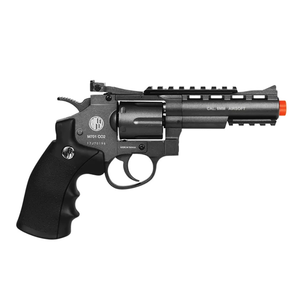 Wingun Revolver Revolver Rossi Wingun CO2 M701 4Pol - 6mm - Preto - Usina da Pesca