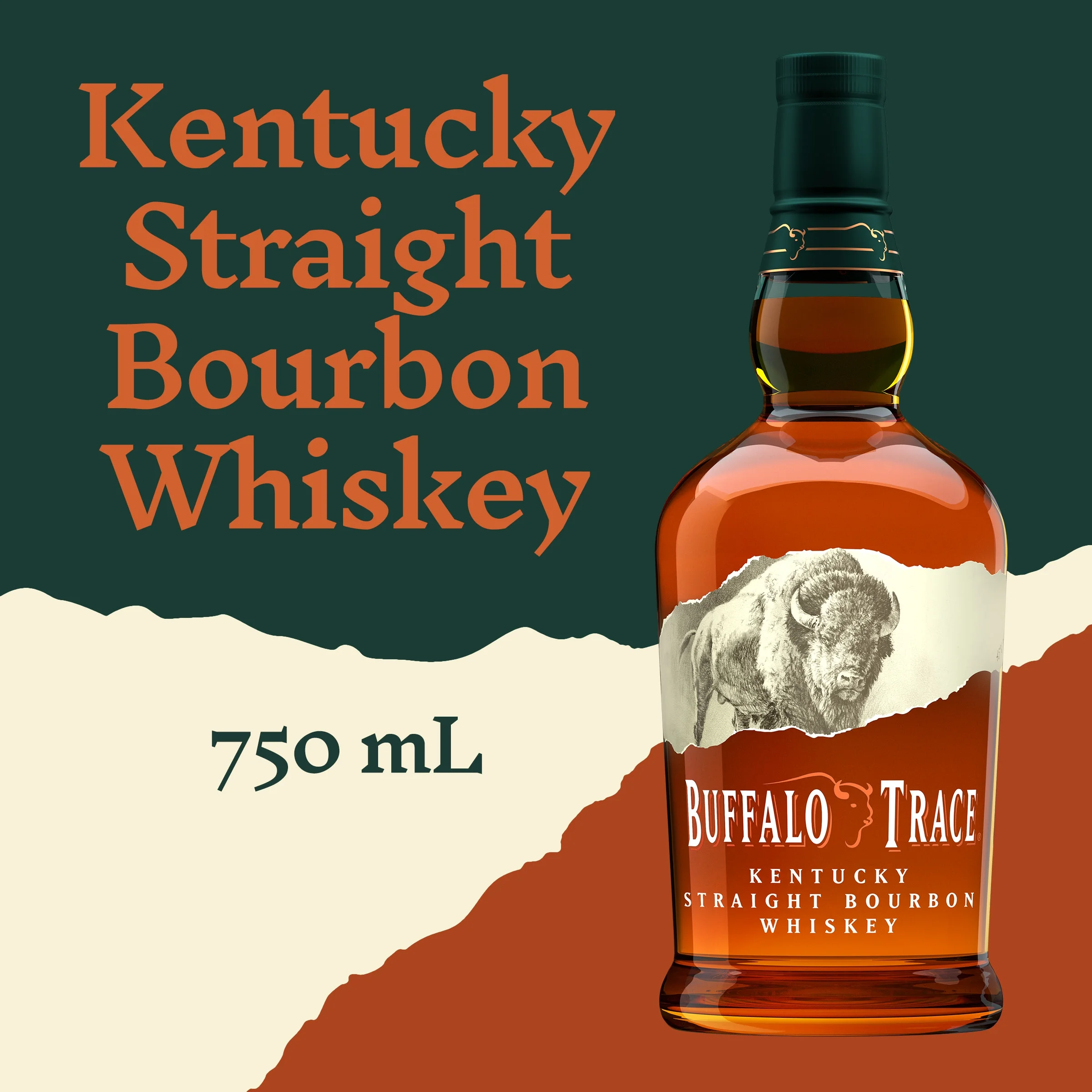 Whisky Buffalo Trace Kentucky 750ml - Armazem Campineiro